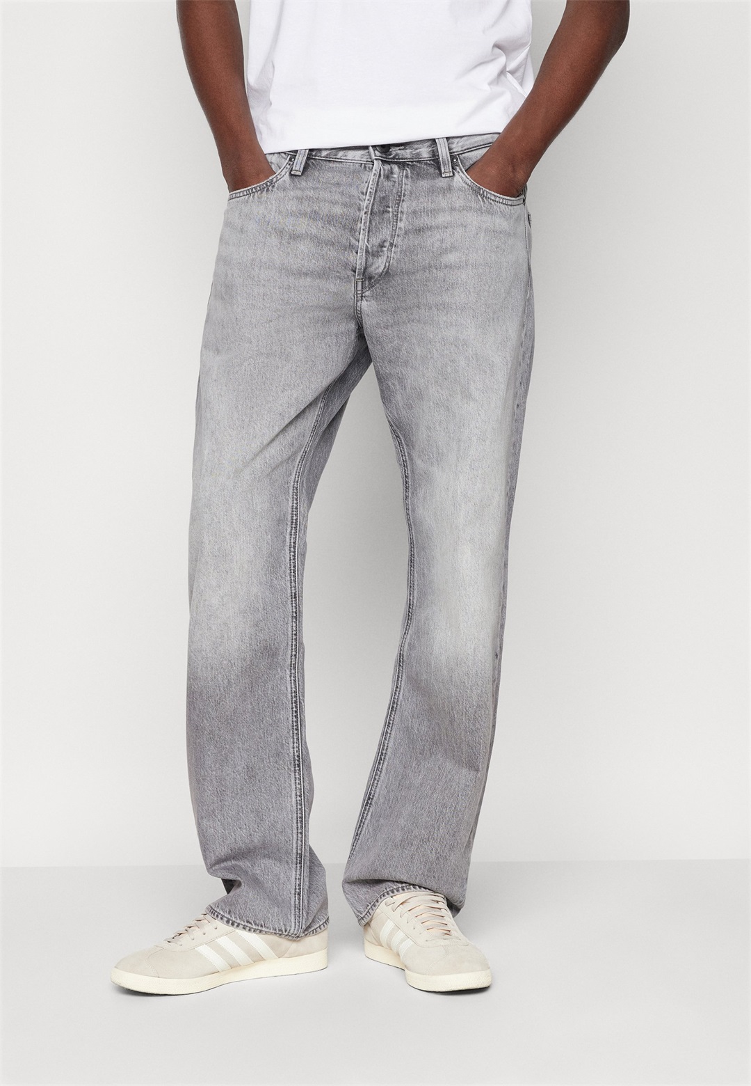 G-STAR DAKOTA - Jeans Straight Leg - faded grey neblina/grey denim