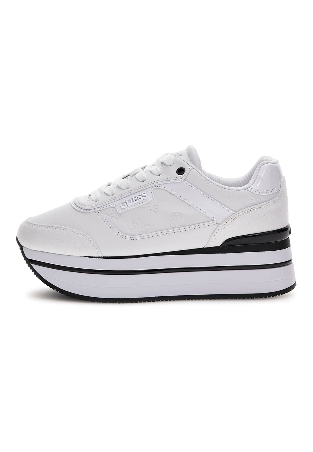 Guess HANSIN - Sneaker low - white/weiß