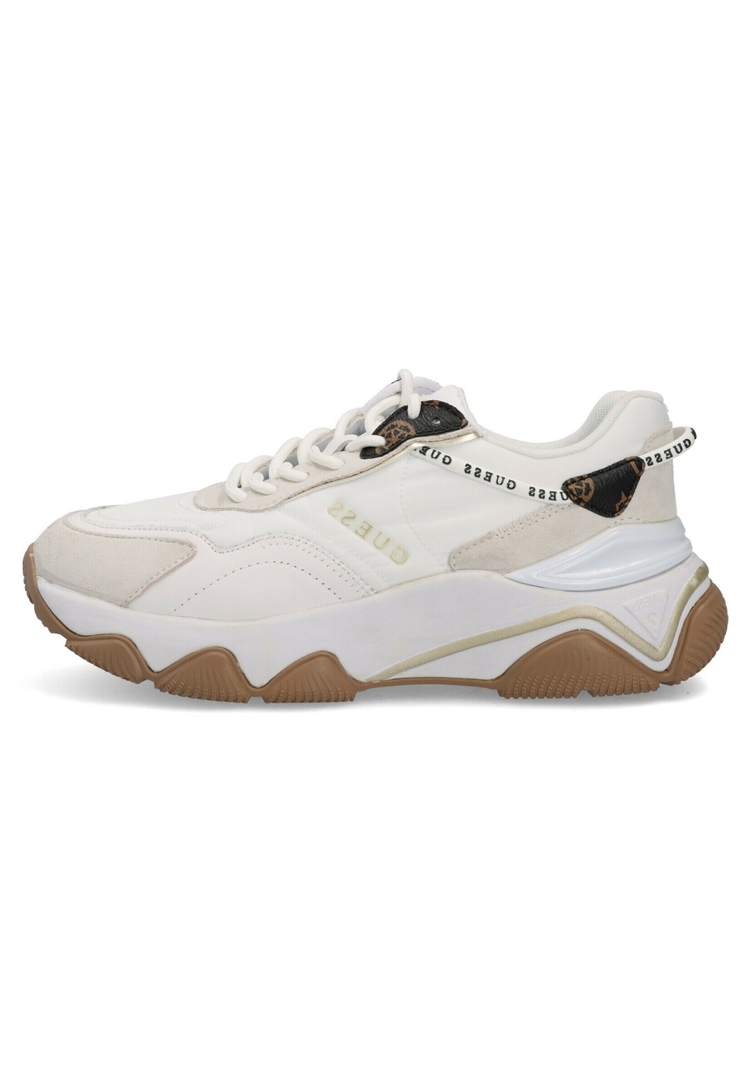 Guess CORDONES - Sneaker low - blanco/weiß