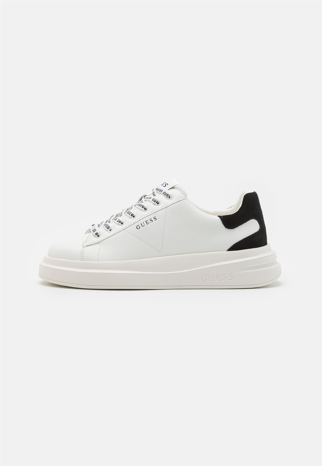 Guess ELBA - Sneaker low - white/black/weiß