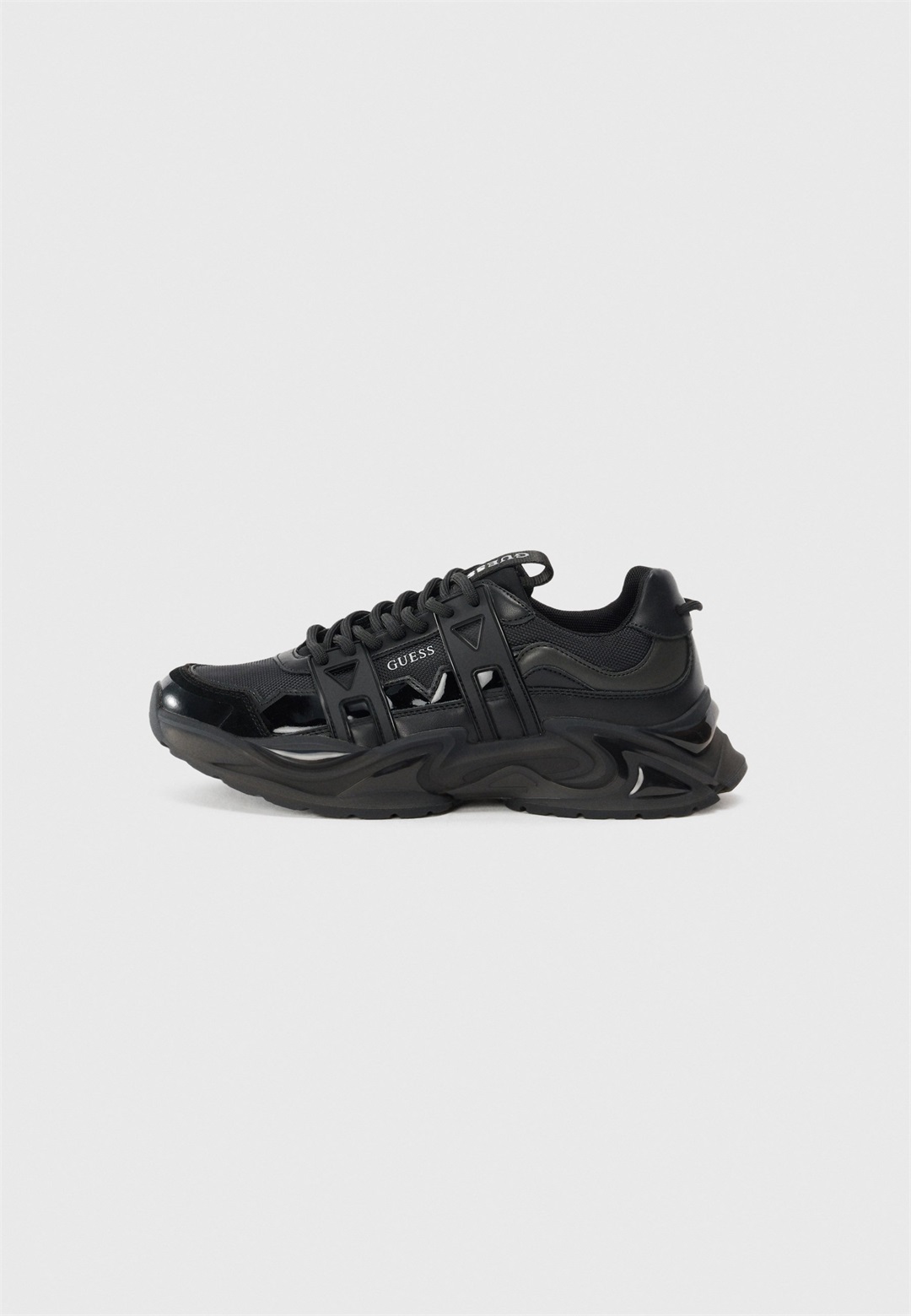 Guess BELLU - Sneaker low - black/schwarz