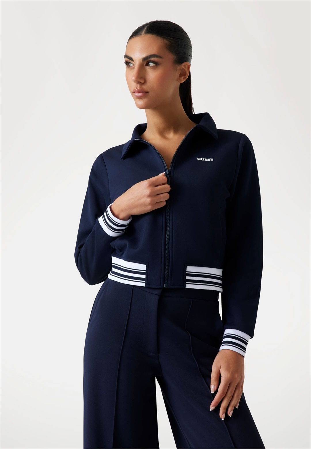 Guess Sweatjacke - blau