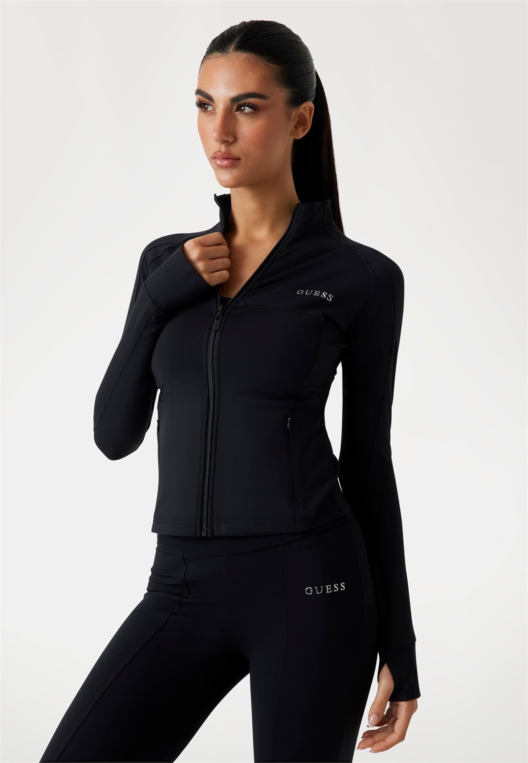 Guess ACTIVE - Trainingsjacke - schwarz