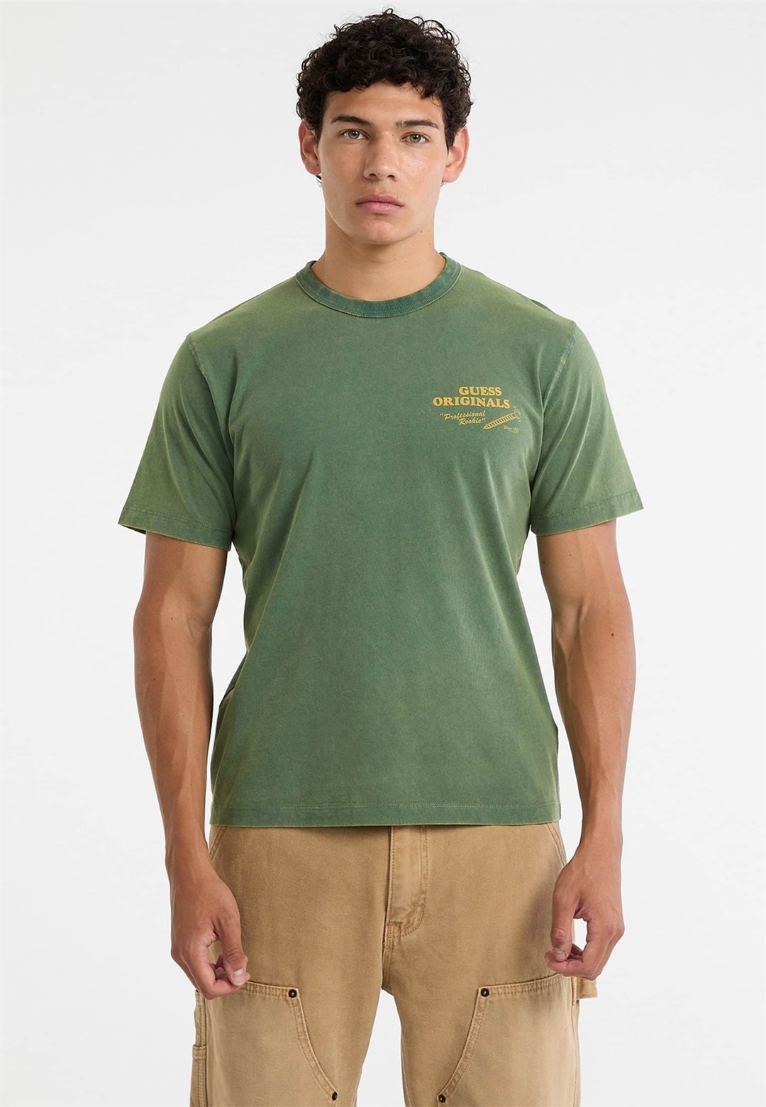 Guess T-Shirt print - grün