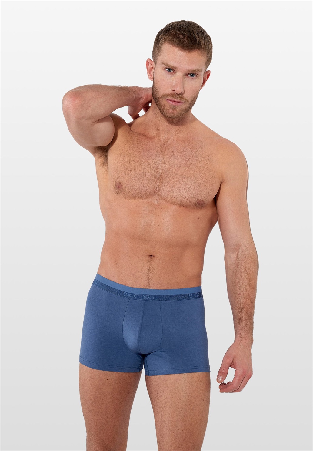 HOM MORE - Boxer Briefs - jeans blue/blue denim