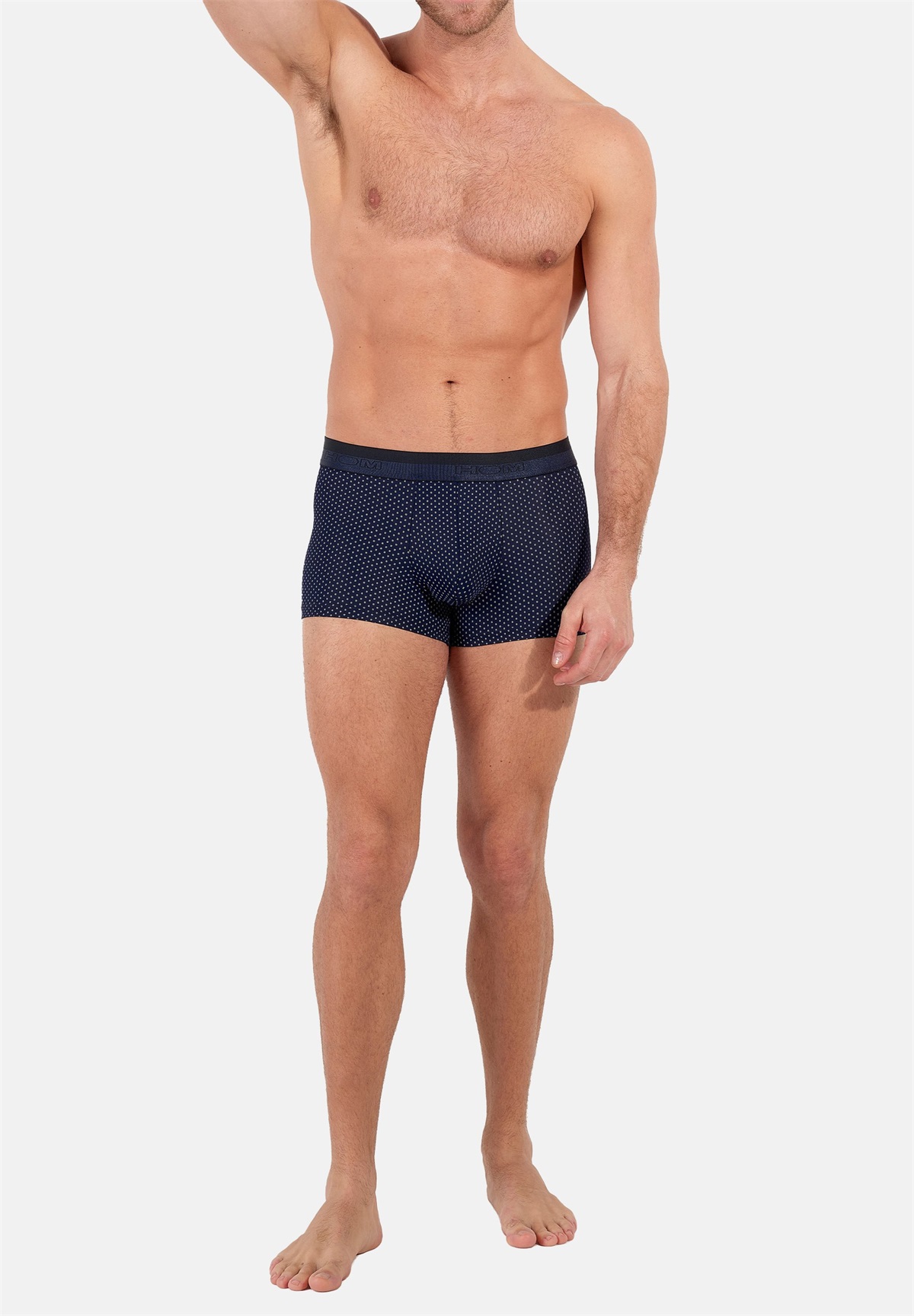HOM Boxer Briefs - schwarz blau/blau
