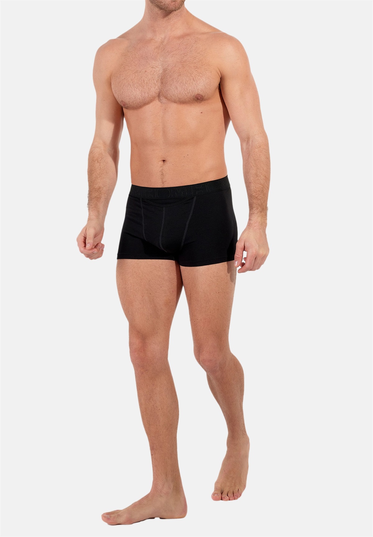 HOM 4ER PACK NEELS RETRO SHORT - Boxer Briefs - black print/schwarz