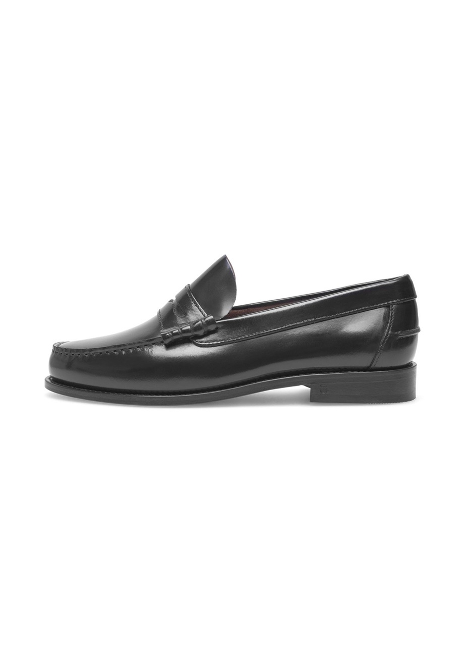 Henry Stevens HUNTER M PL - LOAFER - Business-Slipper - schwarz