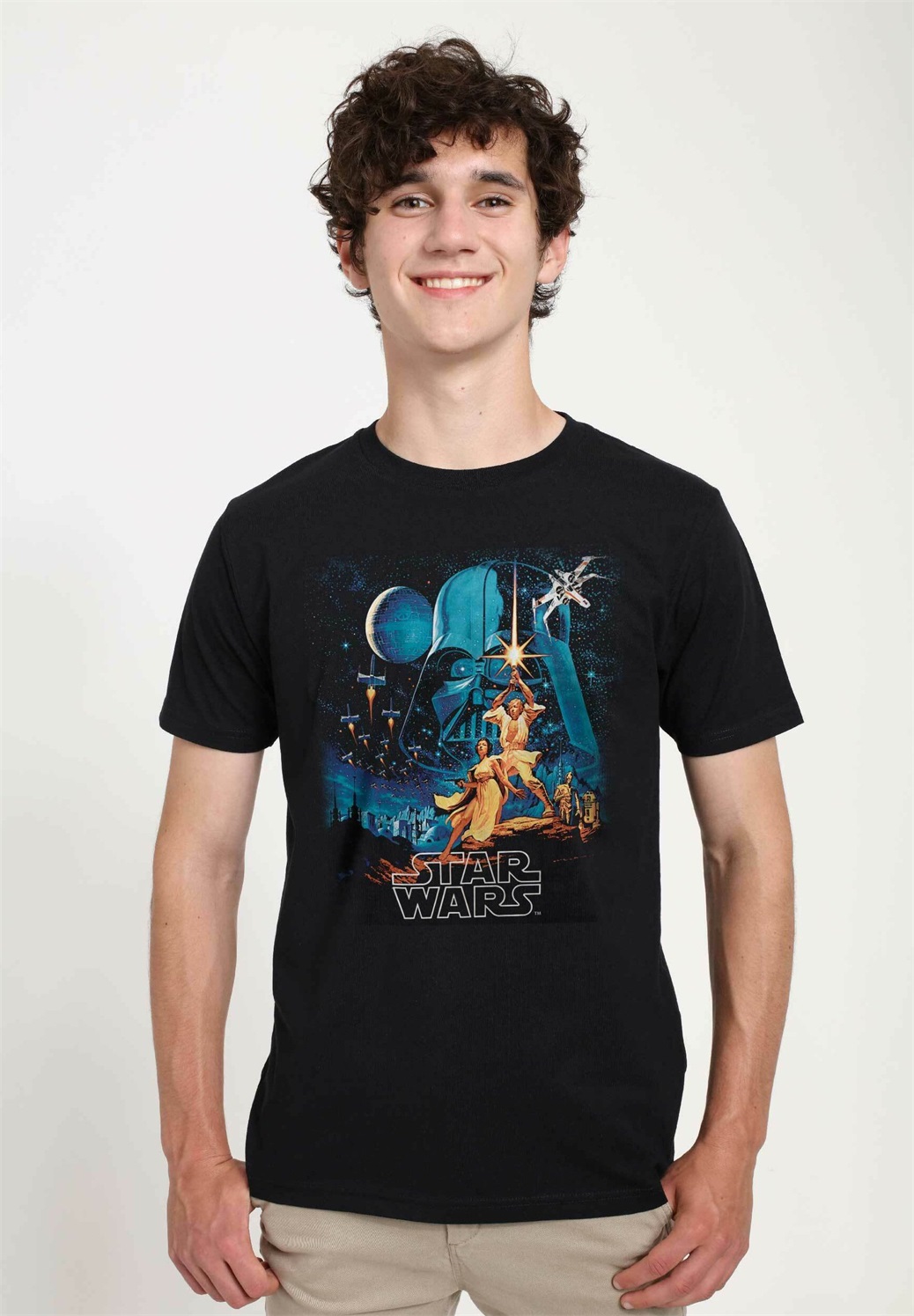 Star Wars STAR WARS: CLASSIC TWO HOPES UNISEX - T-Shirt print - black/schwarz