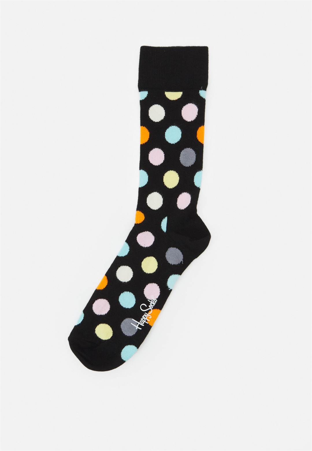 Happy Socks BIG DOT SOCK UNISEX - Socken - black multi/mehrfarbig
