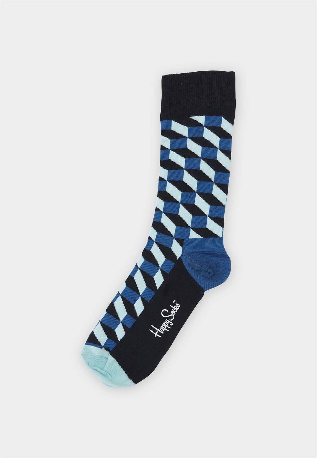 Happy Socks FILLED OPTIC SOCK UNISEX - Socken - blue/mehrfarbig