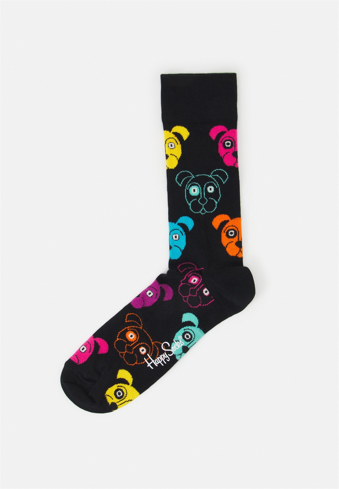 Happy Socks DOG UNISEX - Socken - black multi/mehrfarbig