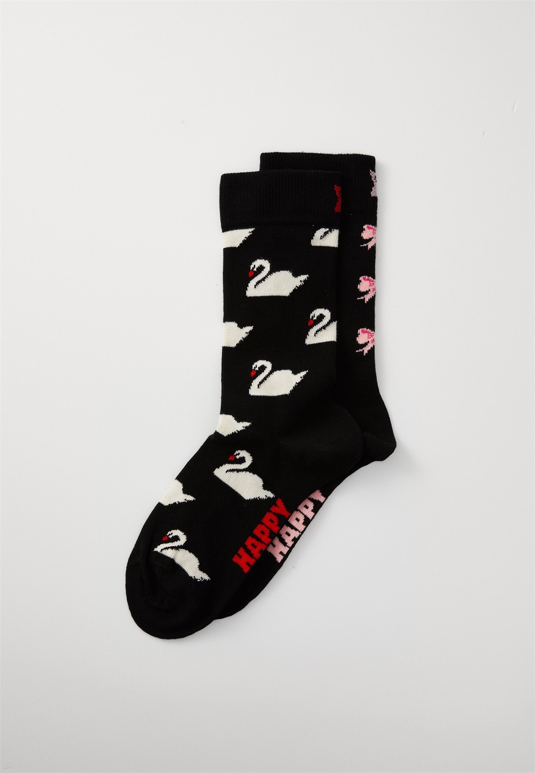 Happy Socks SWAN UNISEX 2 PACK - Socken - pink/mehrfarbig