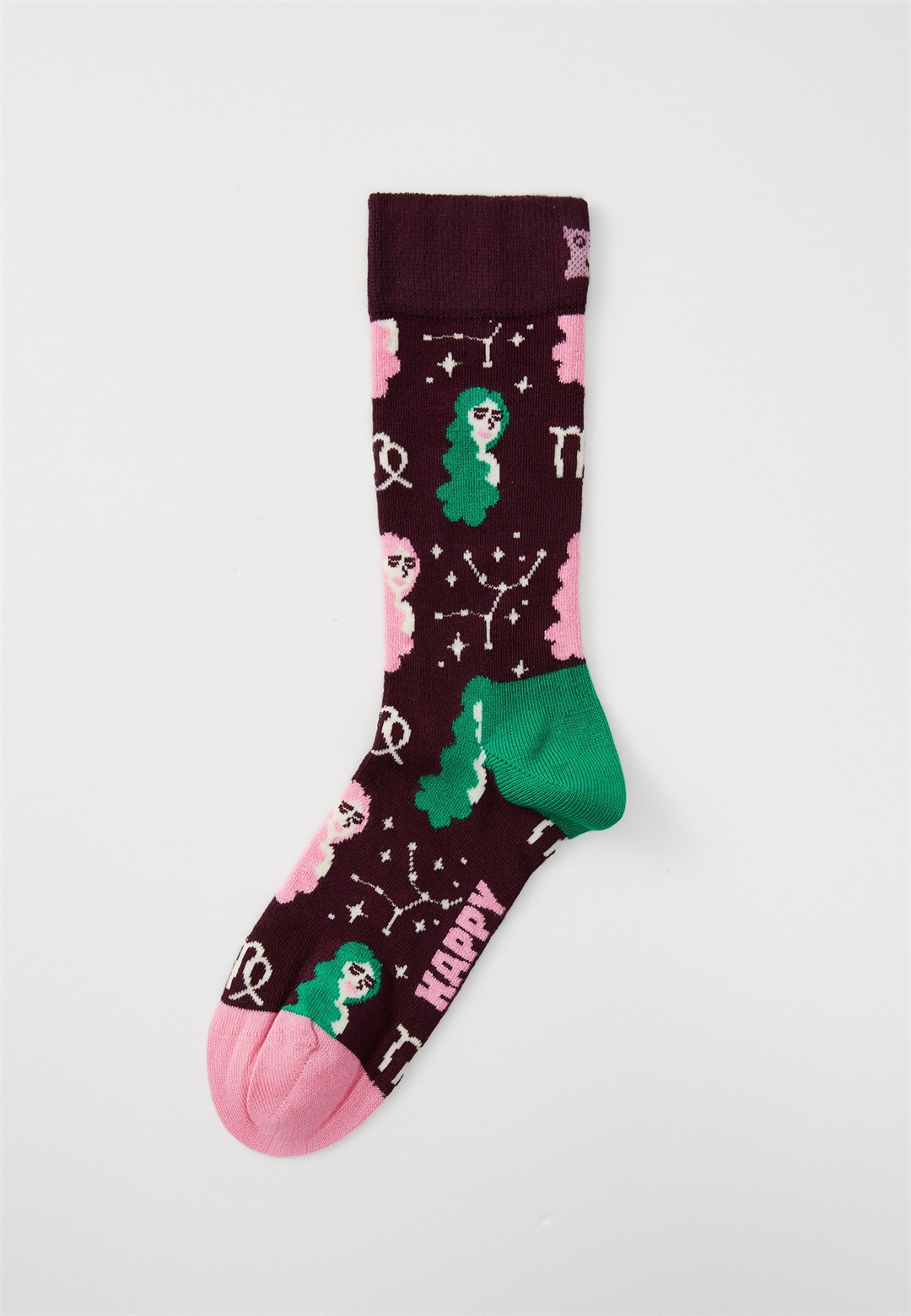 Happy Socks VIRGO UNISEX - Socken - bordeaux