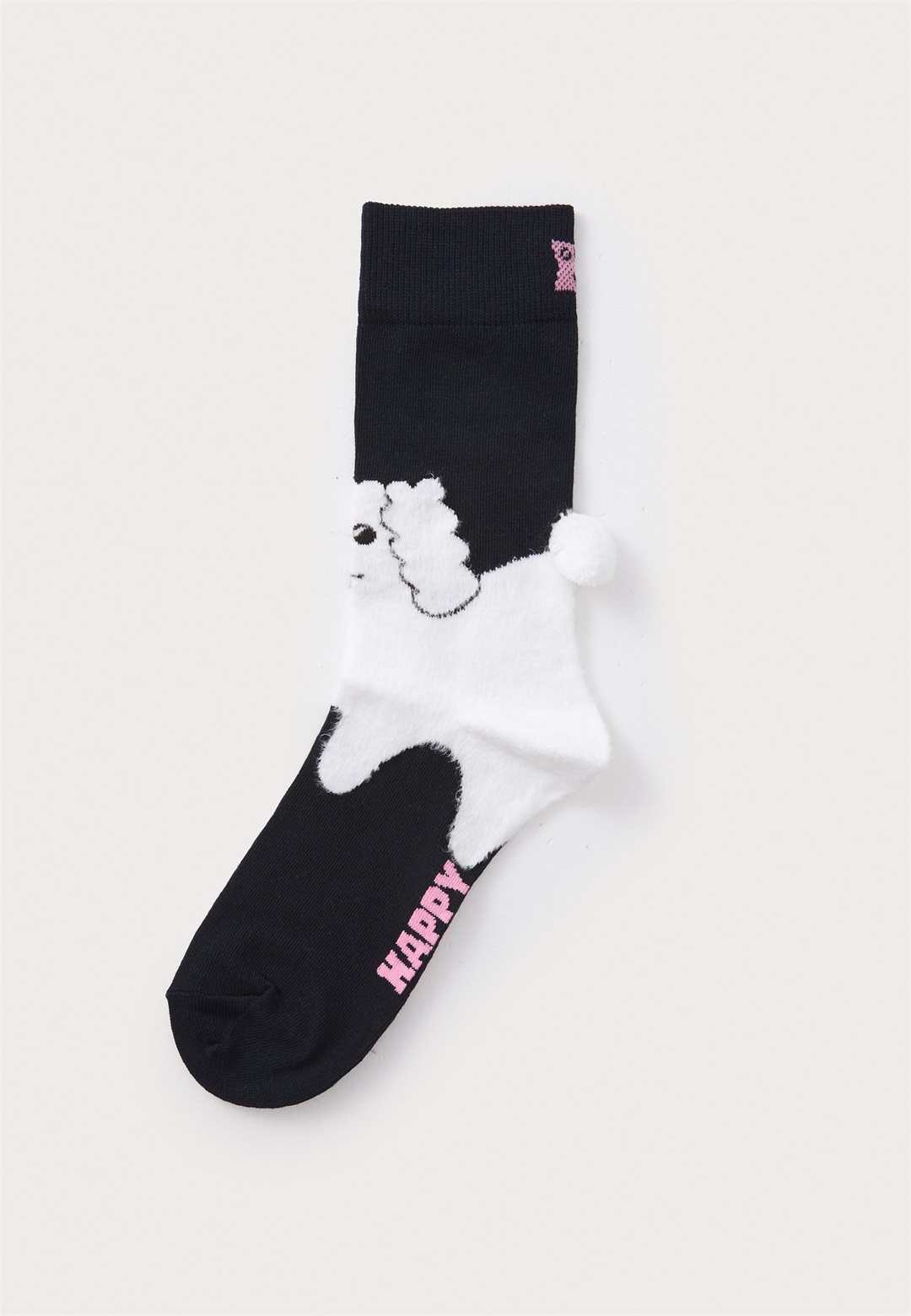 Happy Socks FLUFFY DOG UNISEX - Socken - navy/mehrfarbig