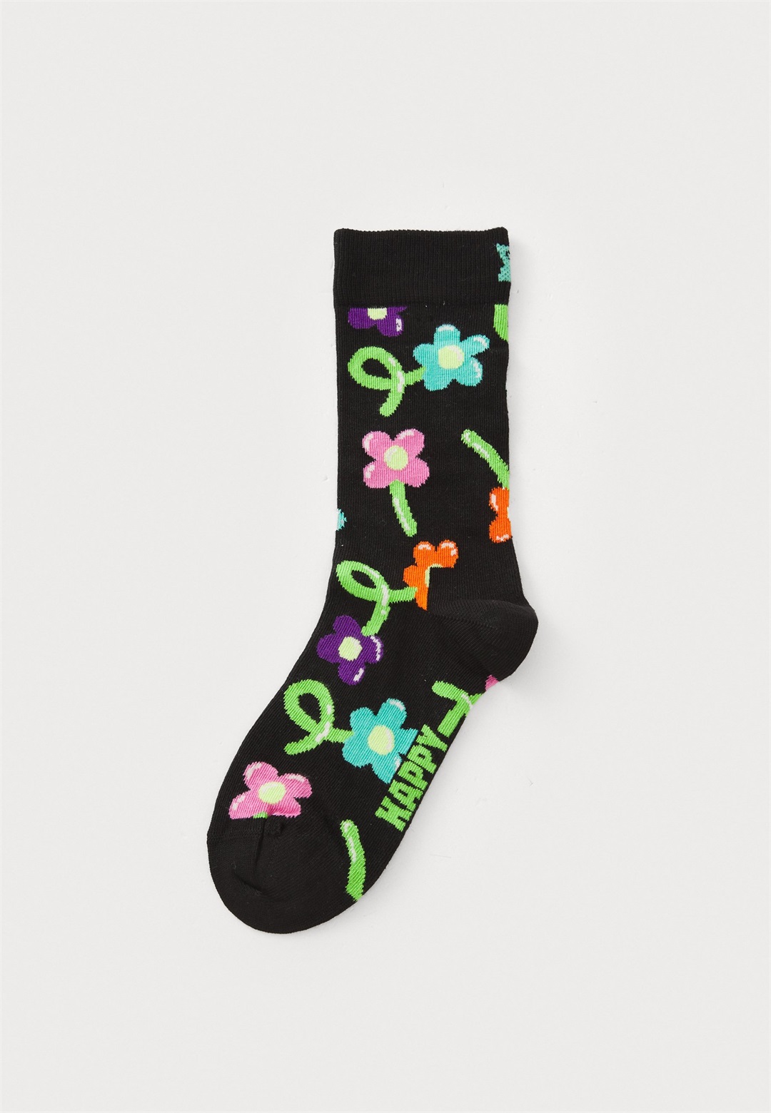 Happy Socks BALLOON FLOWER UNISEX - Socken - black/schwarz