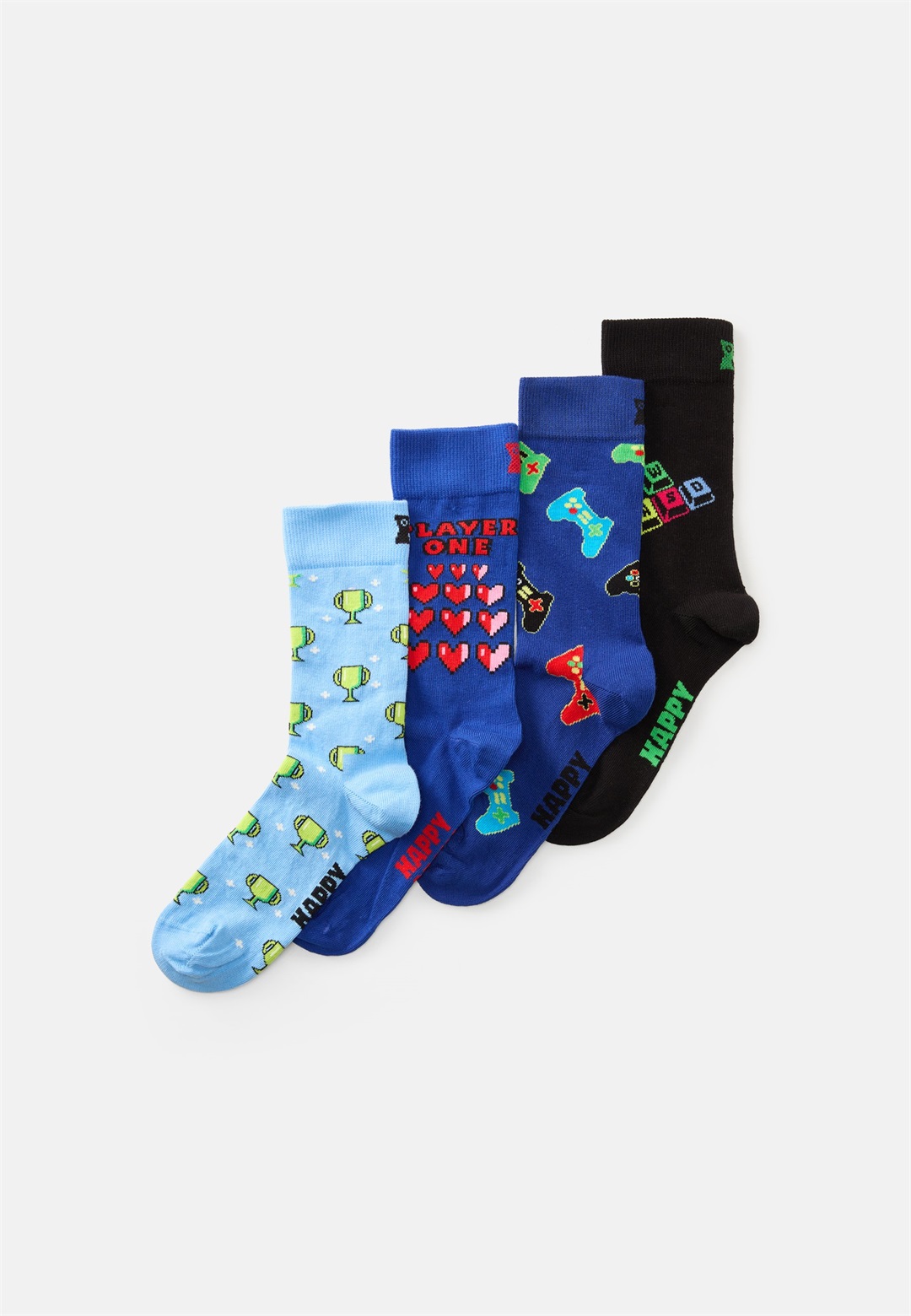 Happy Socks YOU WIN LIFE UNISEX 4 PACK - Socken - multi/mehrfarbig