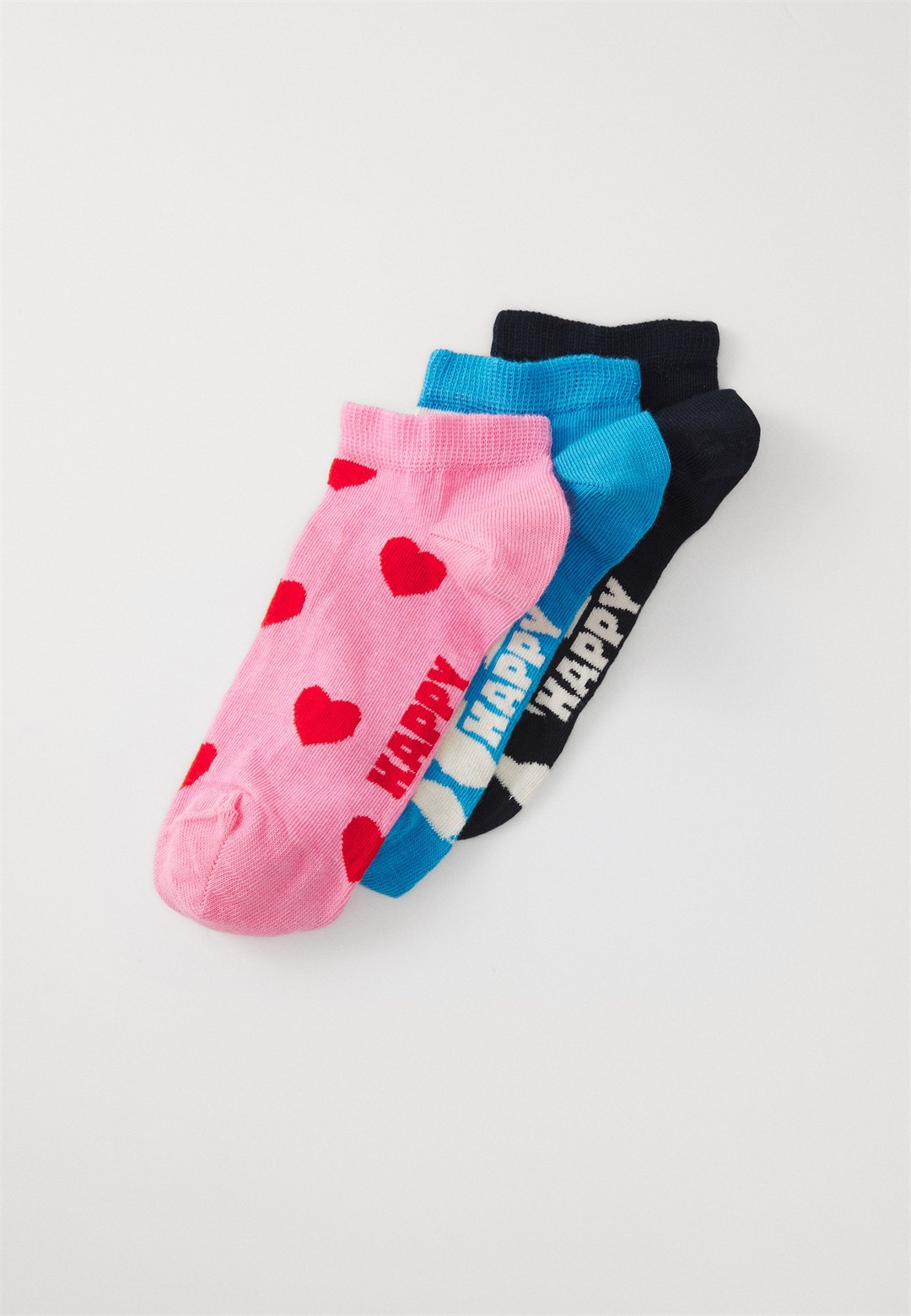 Happy Socks CLOUDY & HEARTS SOCKS UNISEX 3 PACK - Socken - multi/mehrfarbig