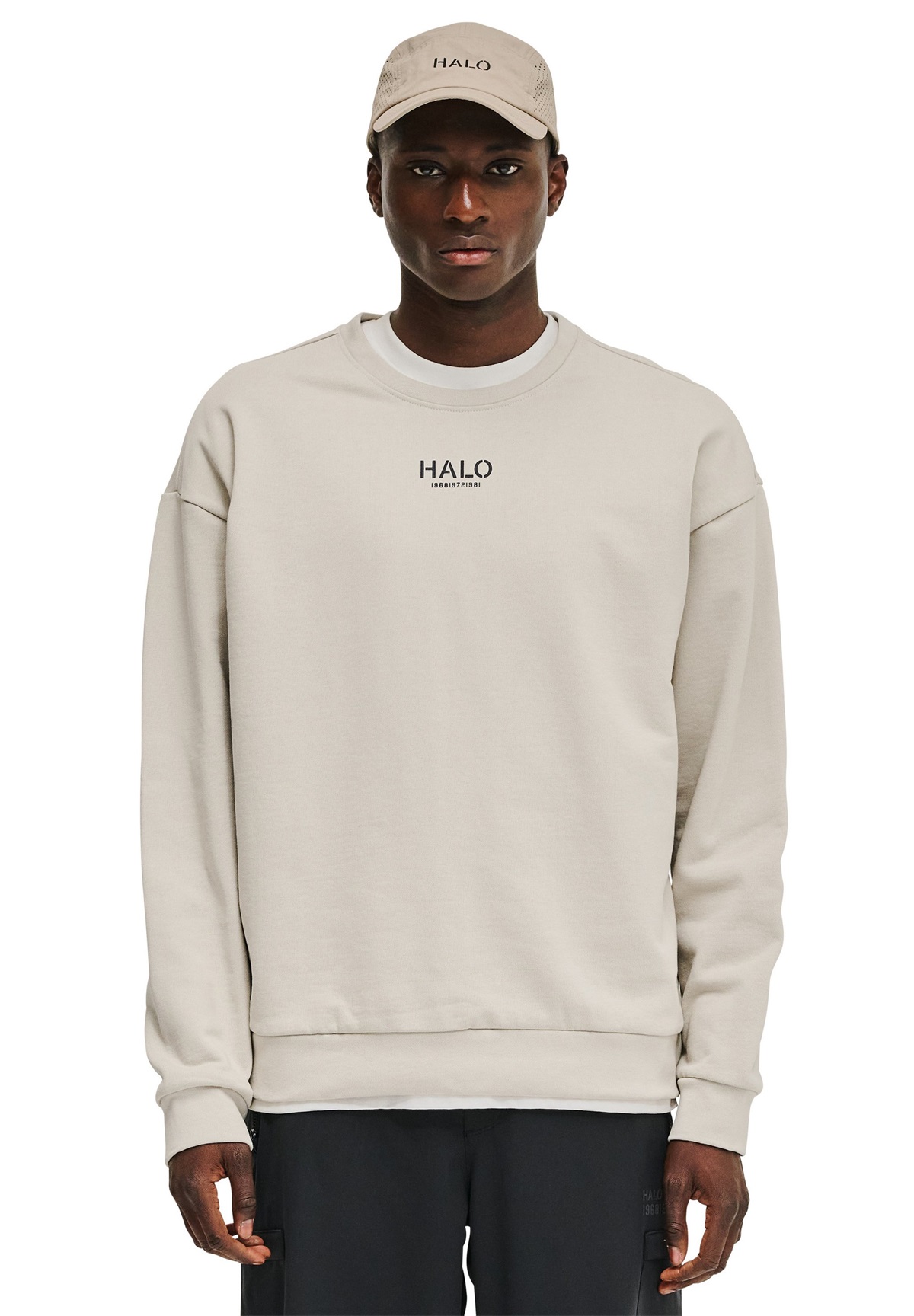 HALO Sweatshirt - silver lining/tan