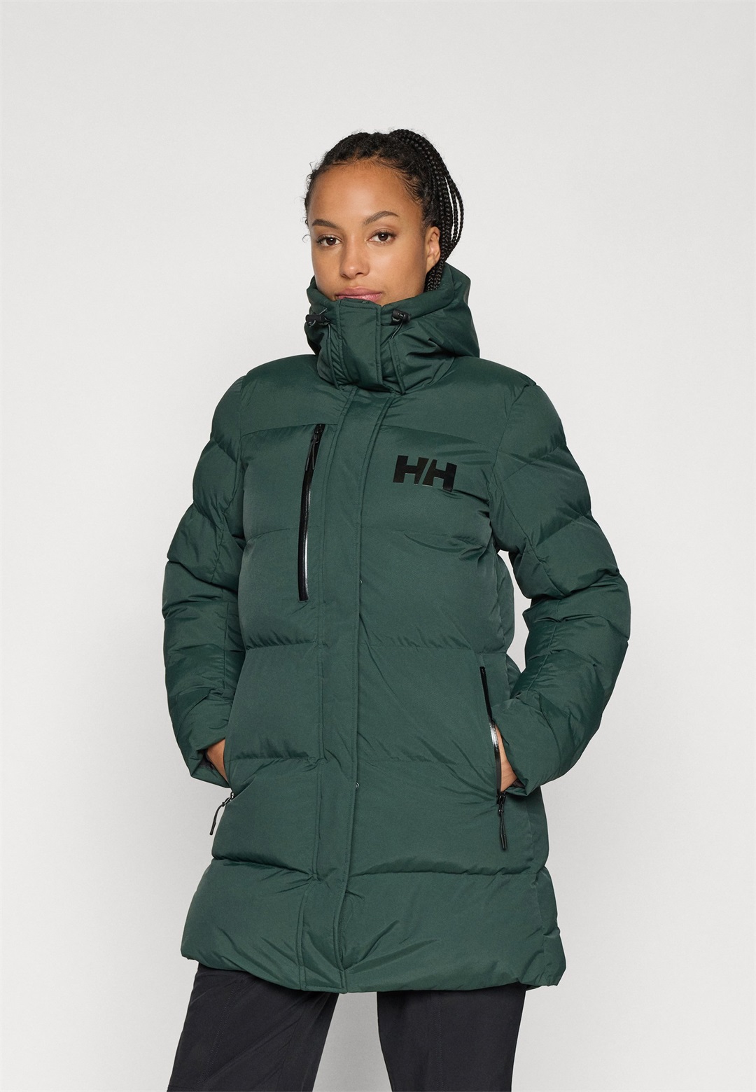 Helly Hansen ADORE PUFFY - Wintermantel - dark jungle/dunkelgrün
