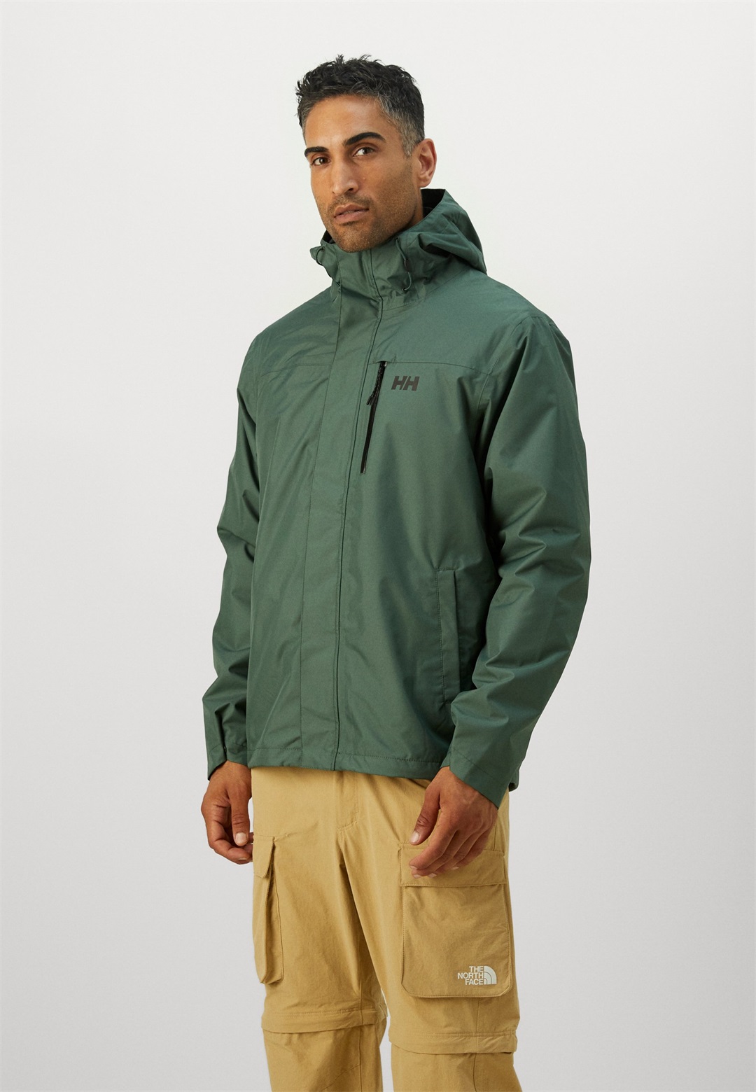 Helly Hansen JUELL JACKET - Hardshelljacke - jungle green/grün