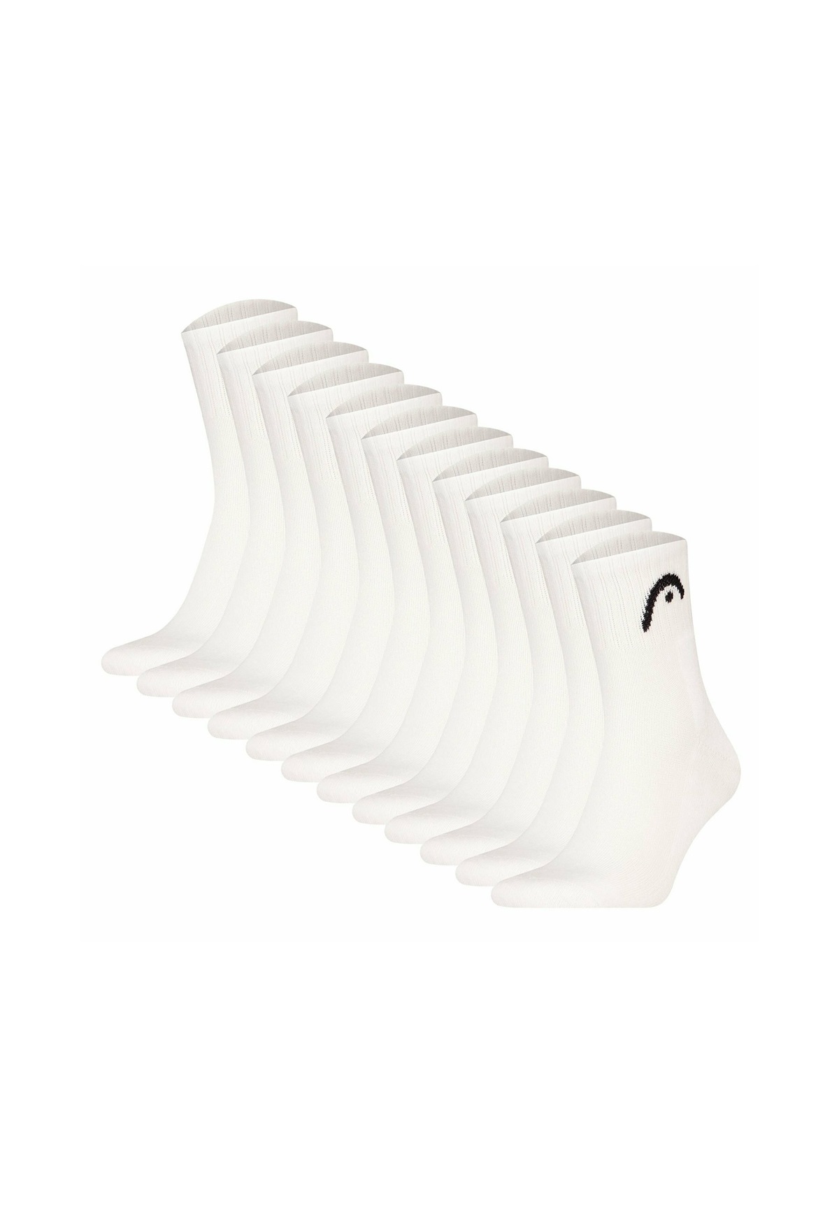 Head UNISEX 12ER PACK - CREW LOGO - Sportsocken - weiß