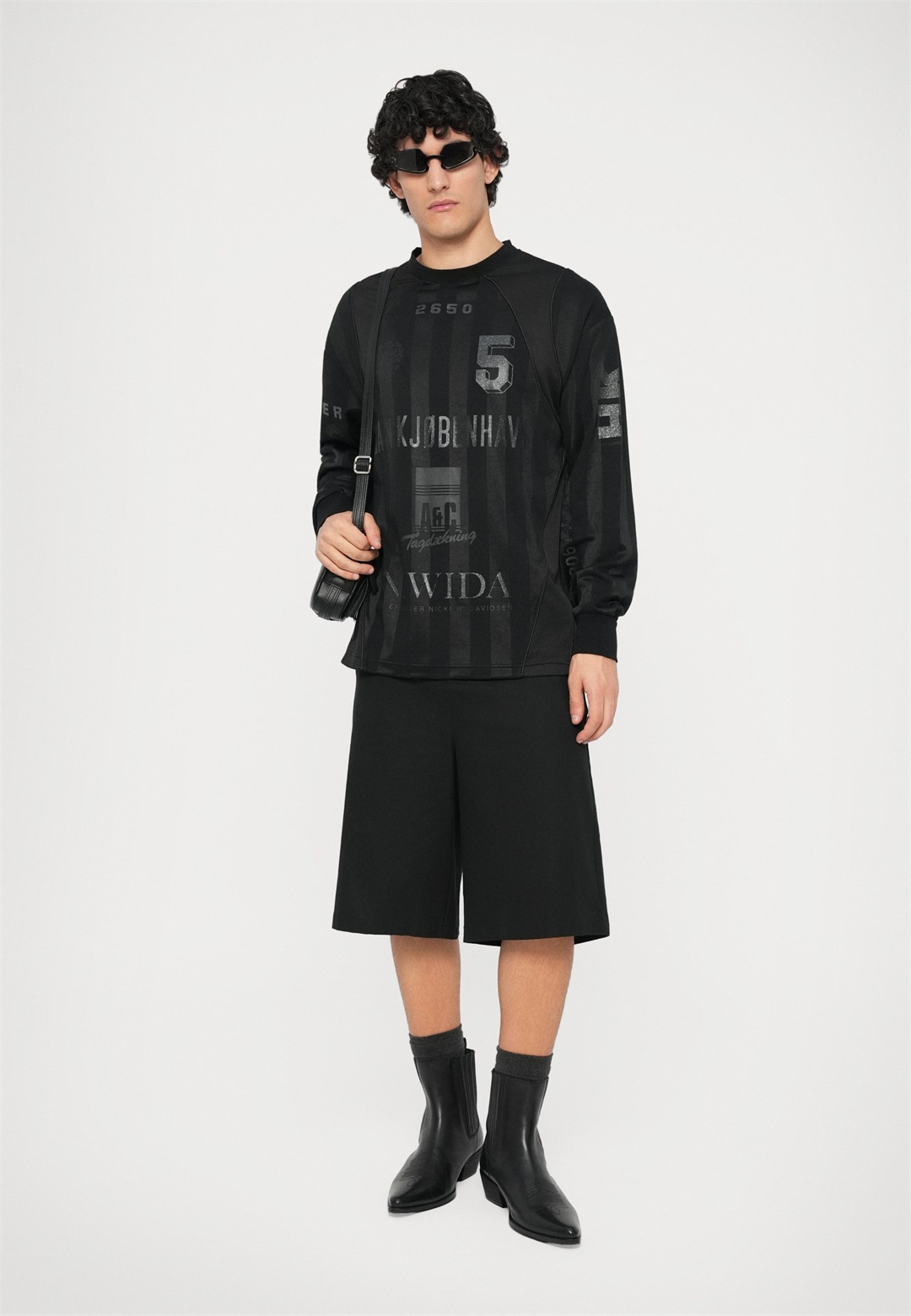 Han Kjøbenhavn FOOTBALL UNISEX - Langarmshirt - black/schwarz