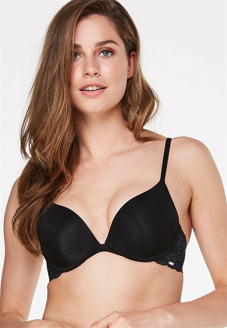 Hunkemöller ANGIE - Push-up BH - black/schwarz