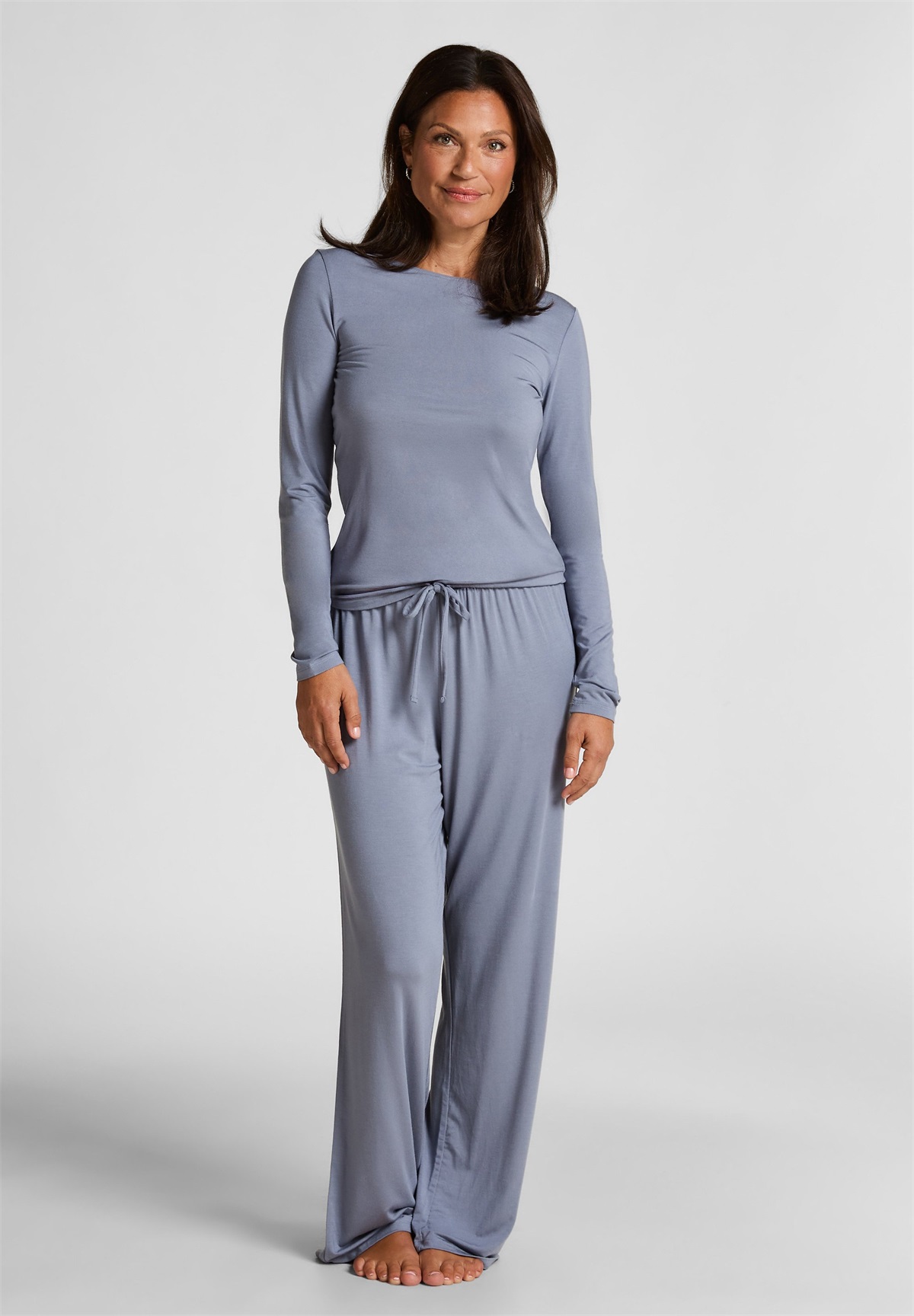 Hunkemöller SET - Nachtwäsche Set - blue/blau