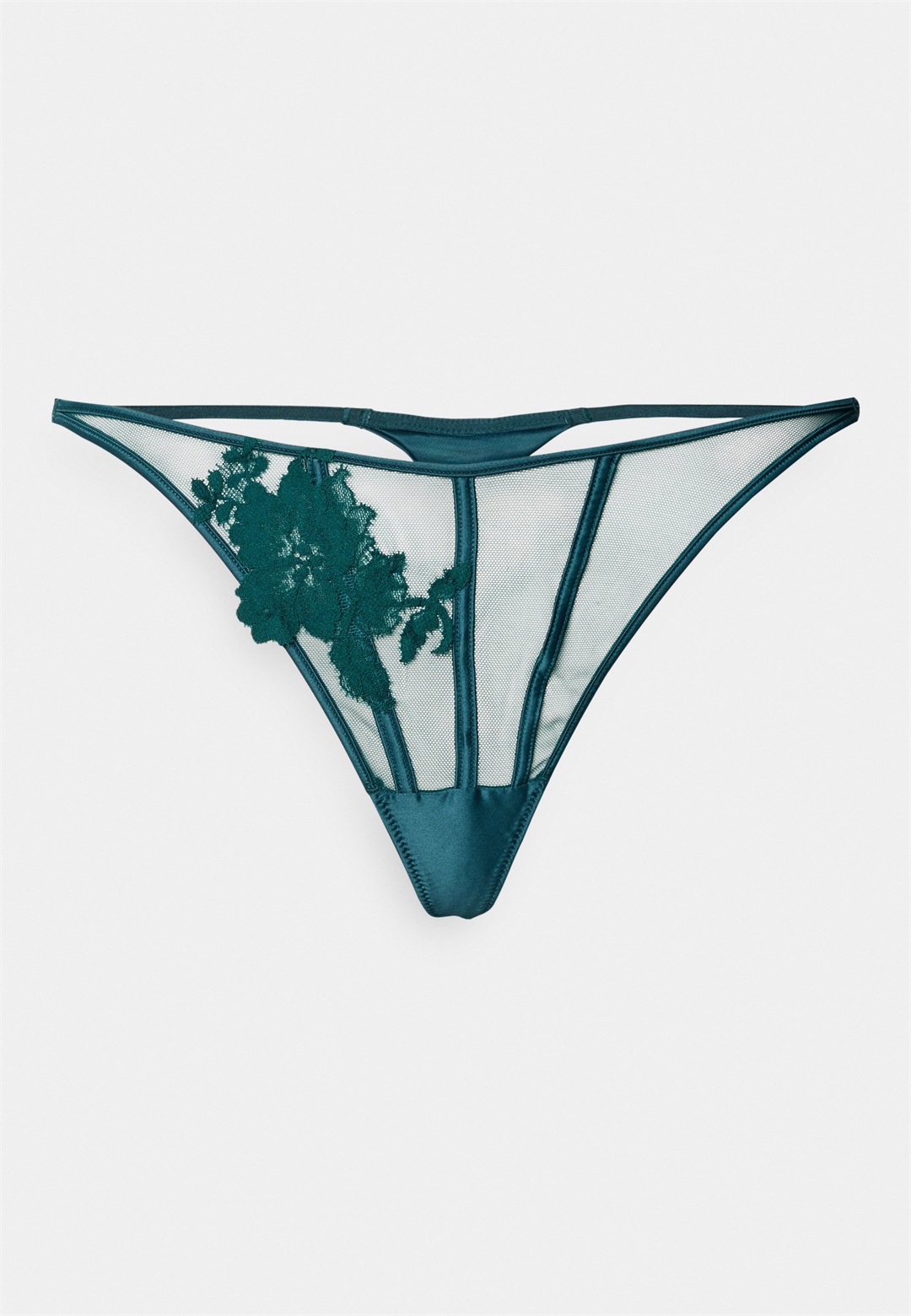 Hunkemöller EMBER TANGA - String - blue/dunkelblau Hunkemöller EMBER TANGA - String - blue/dunkelblau