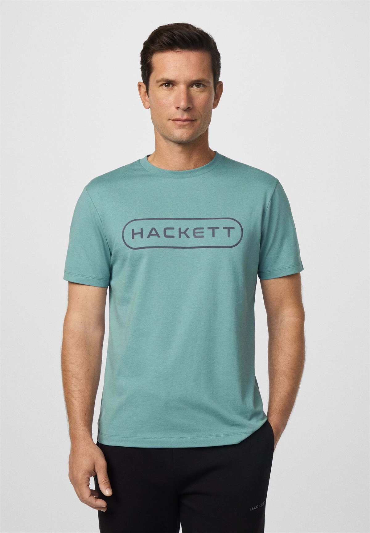 Hackett London ESSENTIAL - T-Shirt print - mint green/mint