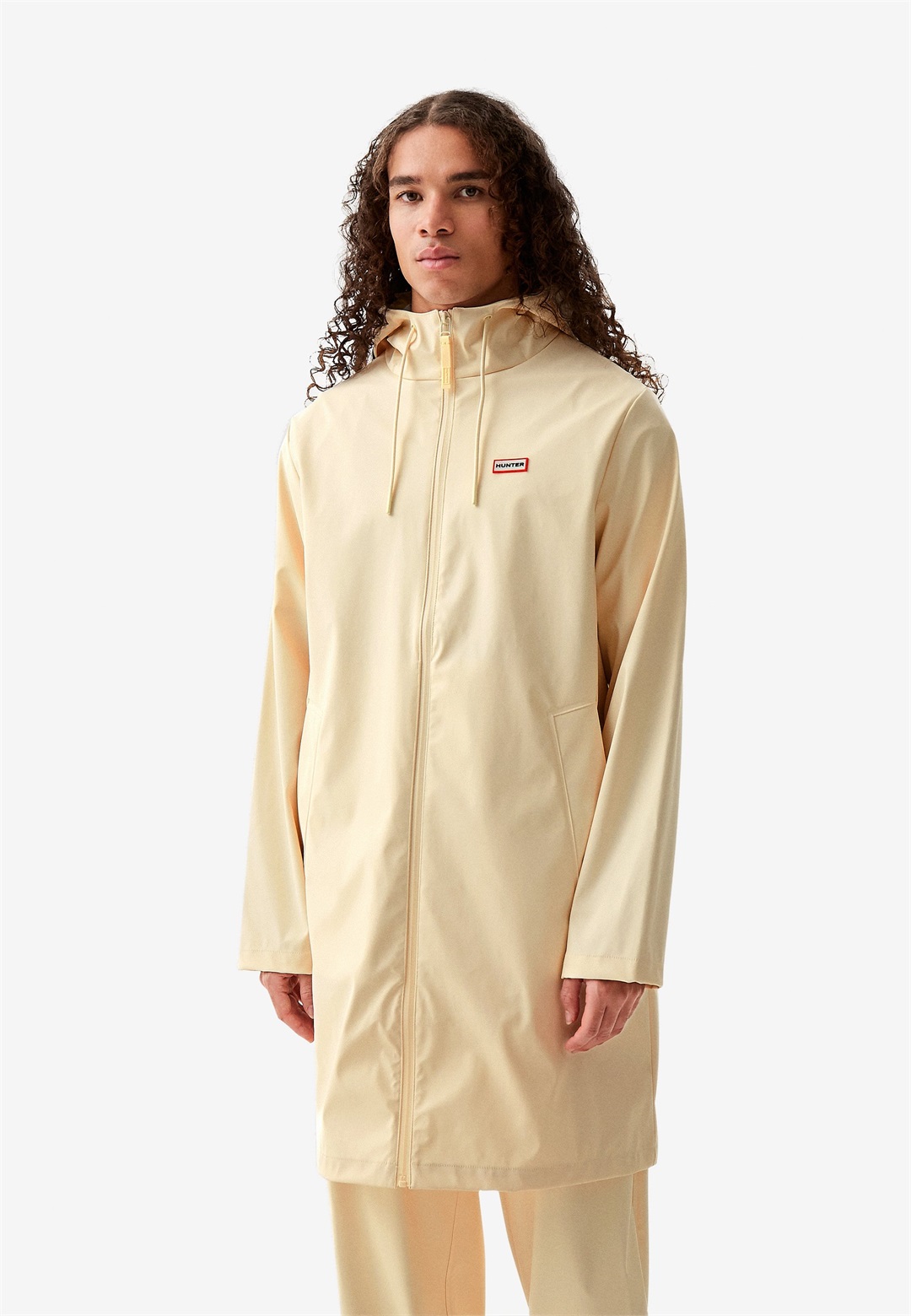 Hunter ORIGINAL ANDREA UNISEX - Regenjacke / wasserabweisende Jacke - gravel/offwhite