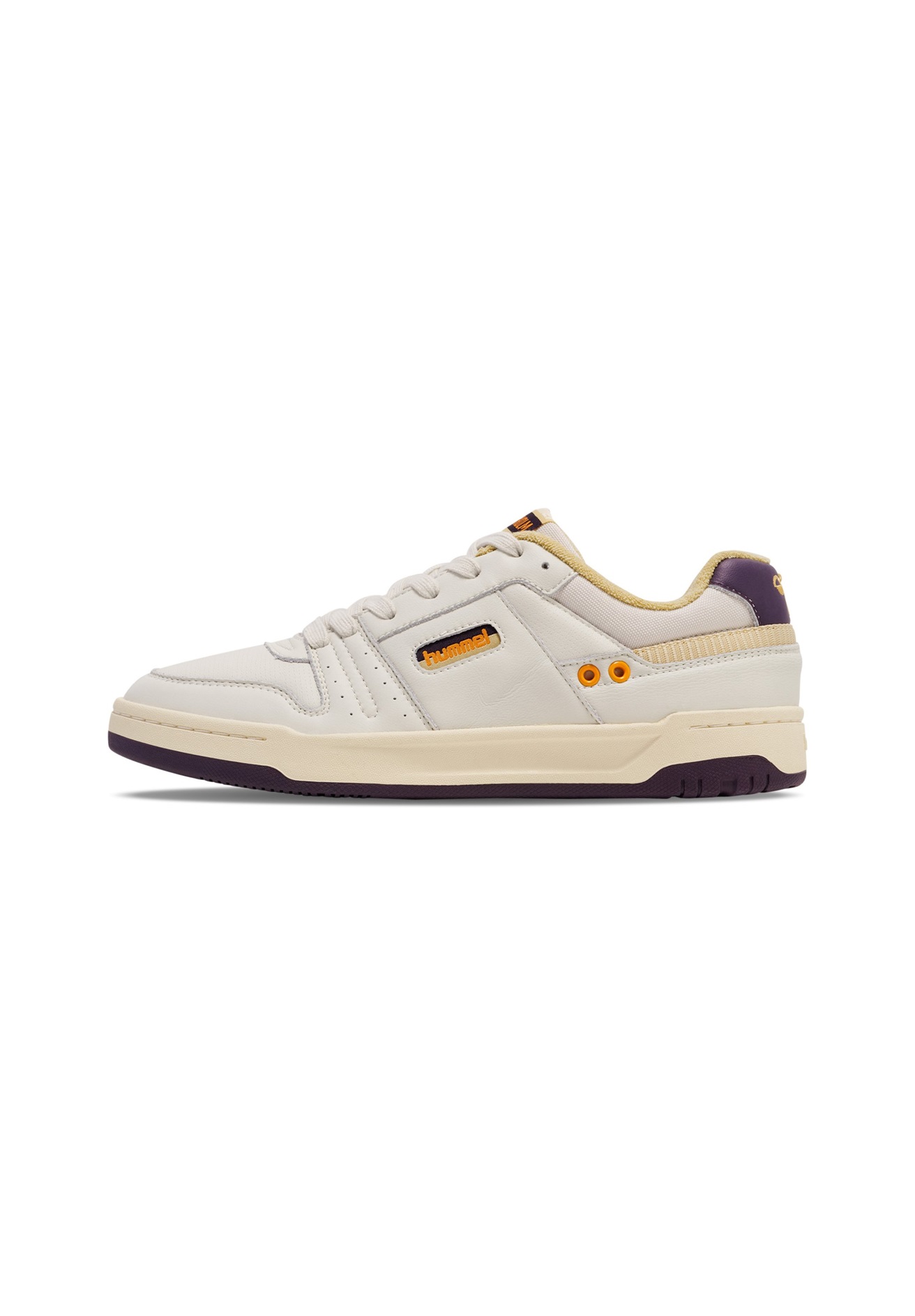Hummel Sneaker low - marshmallow/plum perfect/weiß
