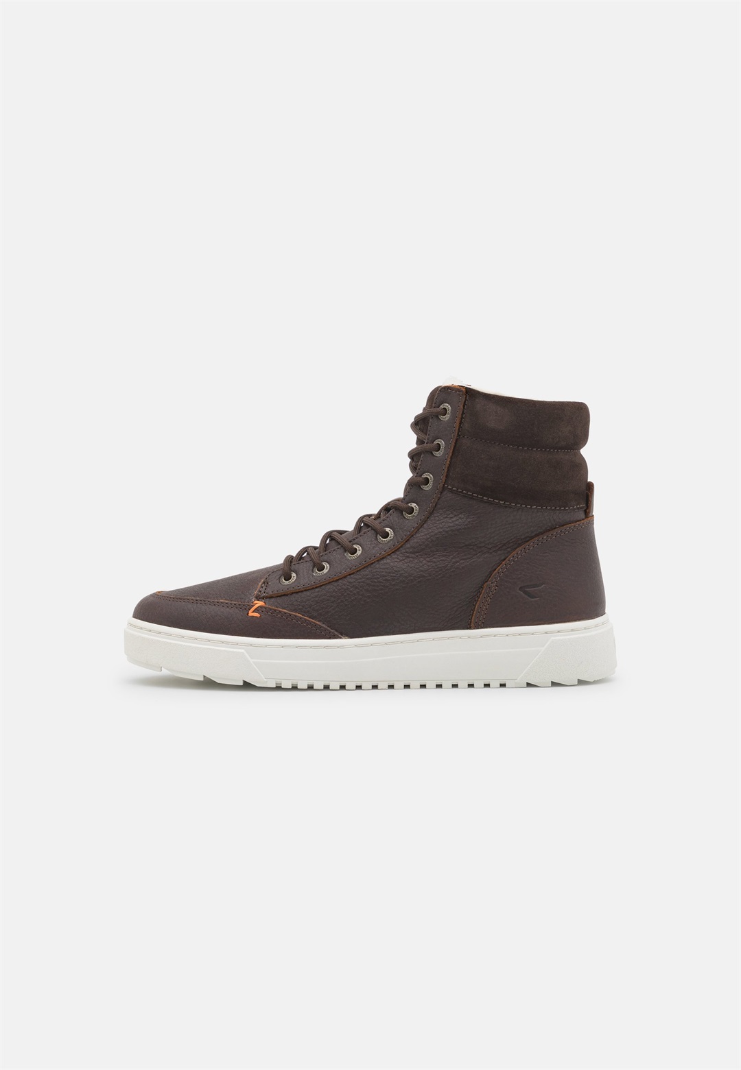 HUB DUBLIN L30 MERLINS - Sneaker high - dark brown/offwhite/dunkelbraun