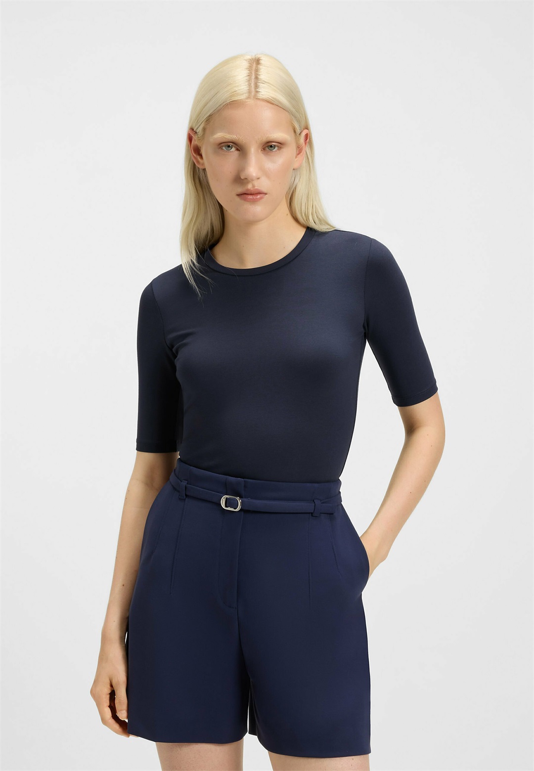 HUGO DARNELIA - T-Shirt basic - dark blue eighteen/dunkelblau