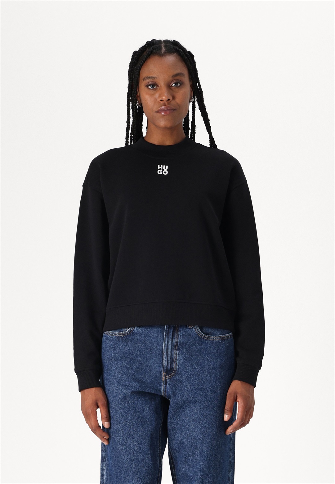 HUGO DAXANDRIA - Sweatshirt - black/schwarz