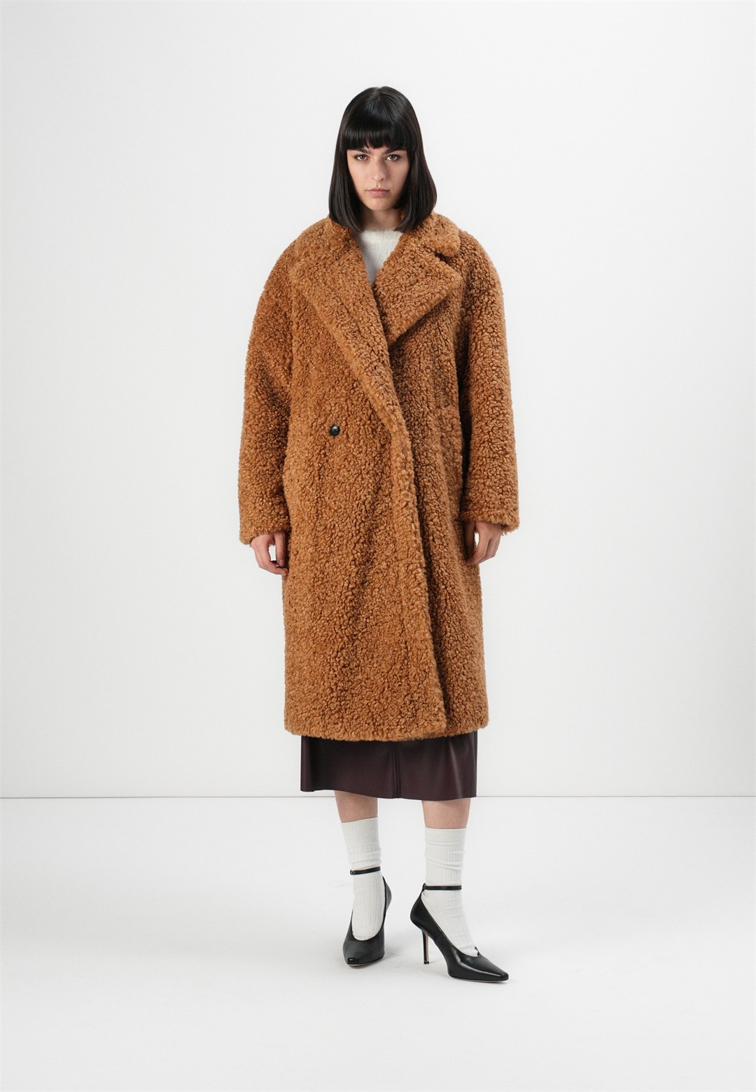 HUGO MALITE - Wintermantel - light/pastel brown/hellbraun