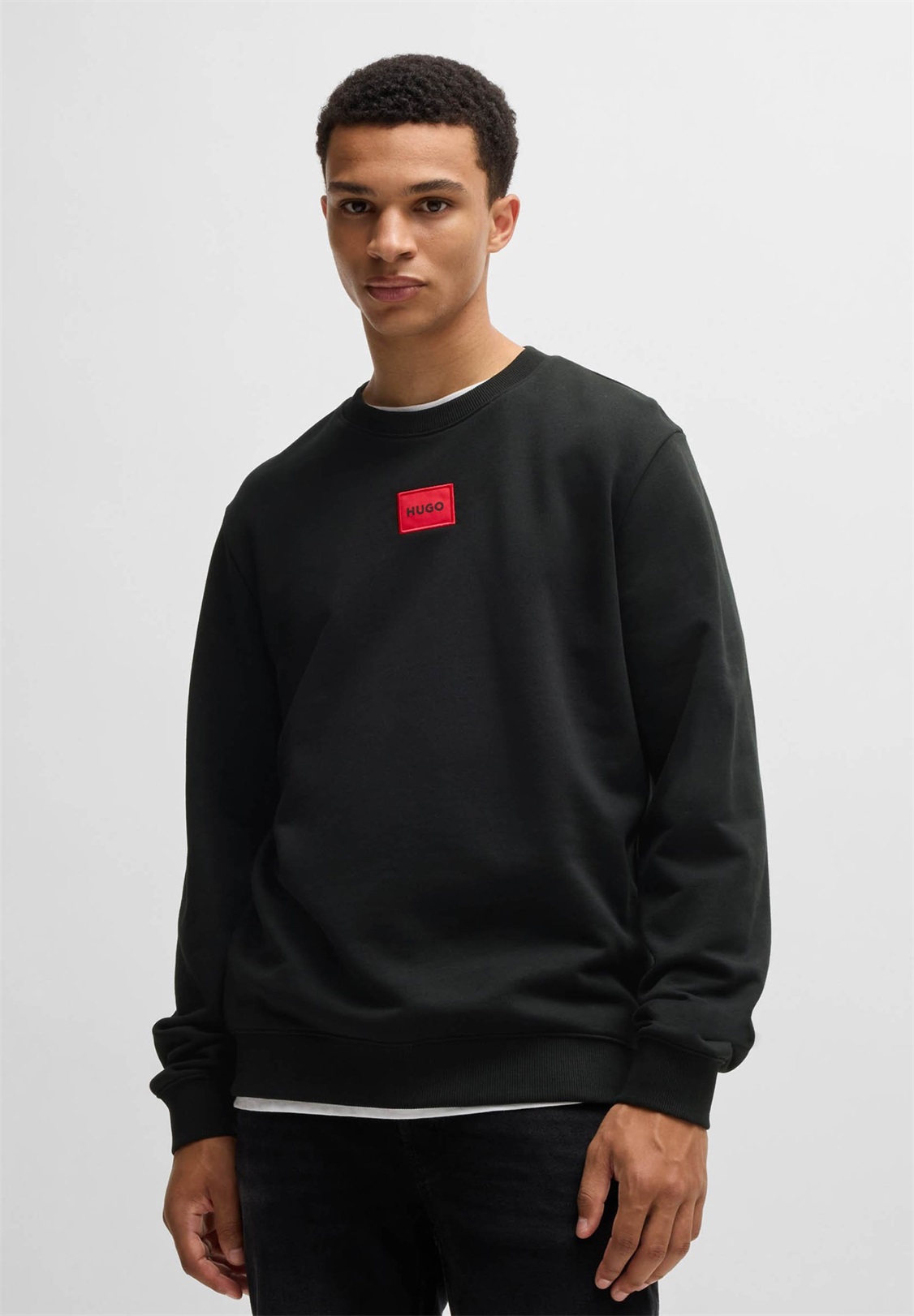 HUGO DIRAGOL - Sweatshirt - black/schwarz