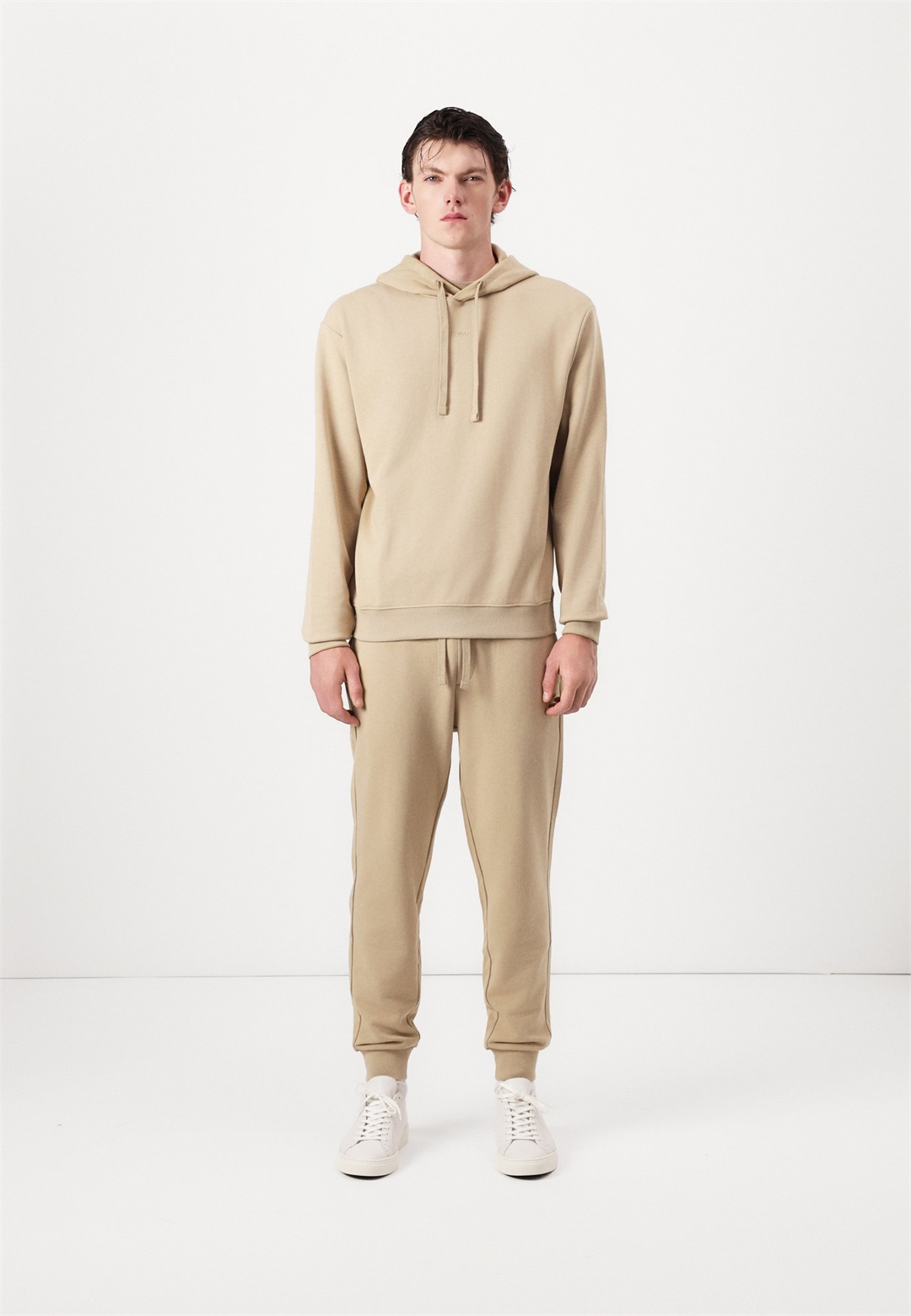 HUGO TRACKSUIT DAPODAYOTE - Trainingsanzug - medium beige/beige