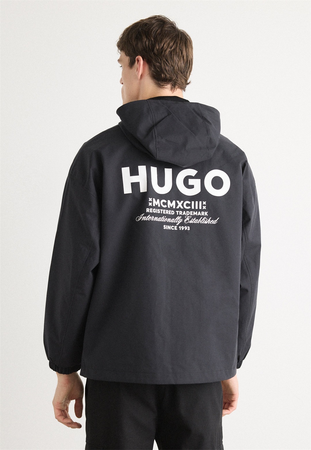 HUGO Leichte Jacke - black/schwarz