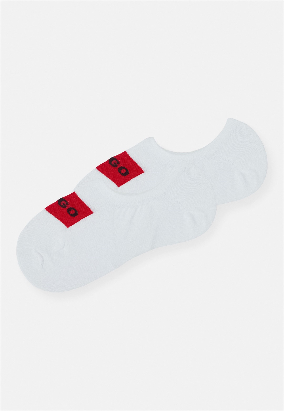 HUGO LOW CUT LABEL 2 PACK - Socken - white/weiß