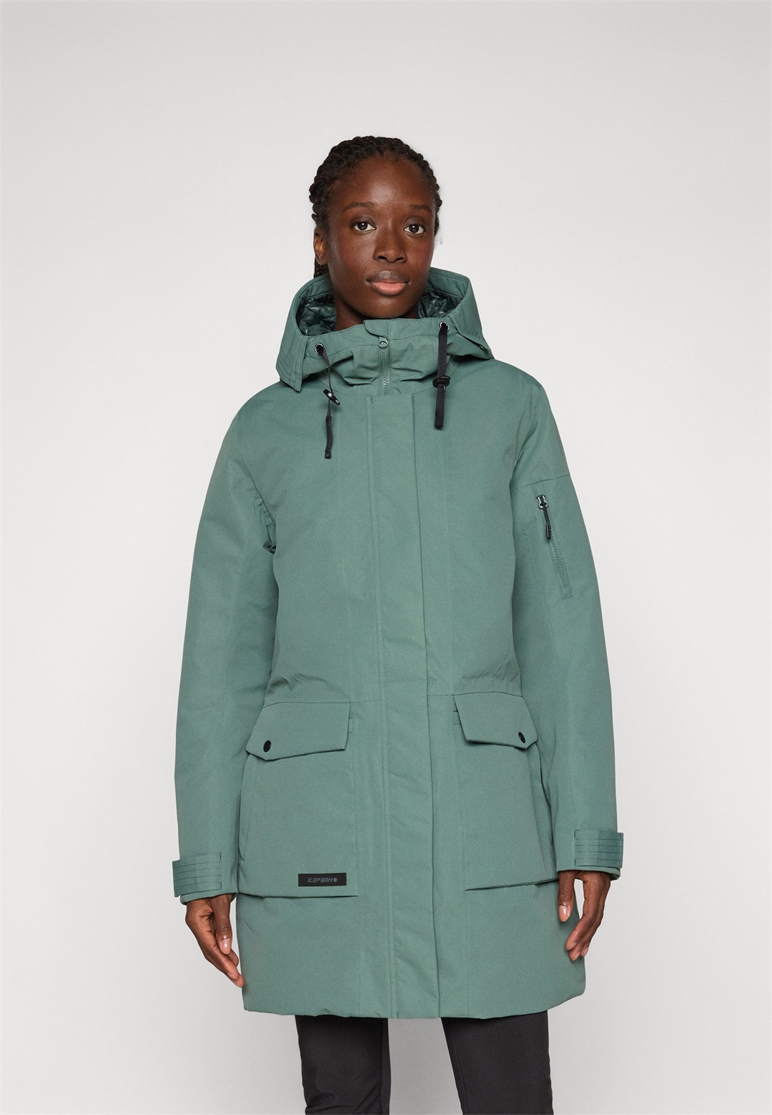 Icepeak ALPENA - Parka - antique green/grün