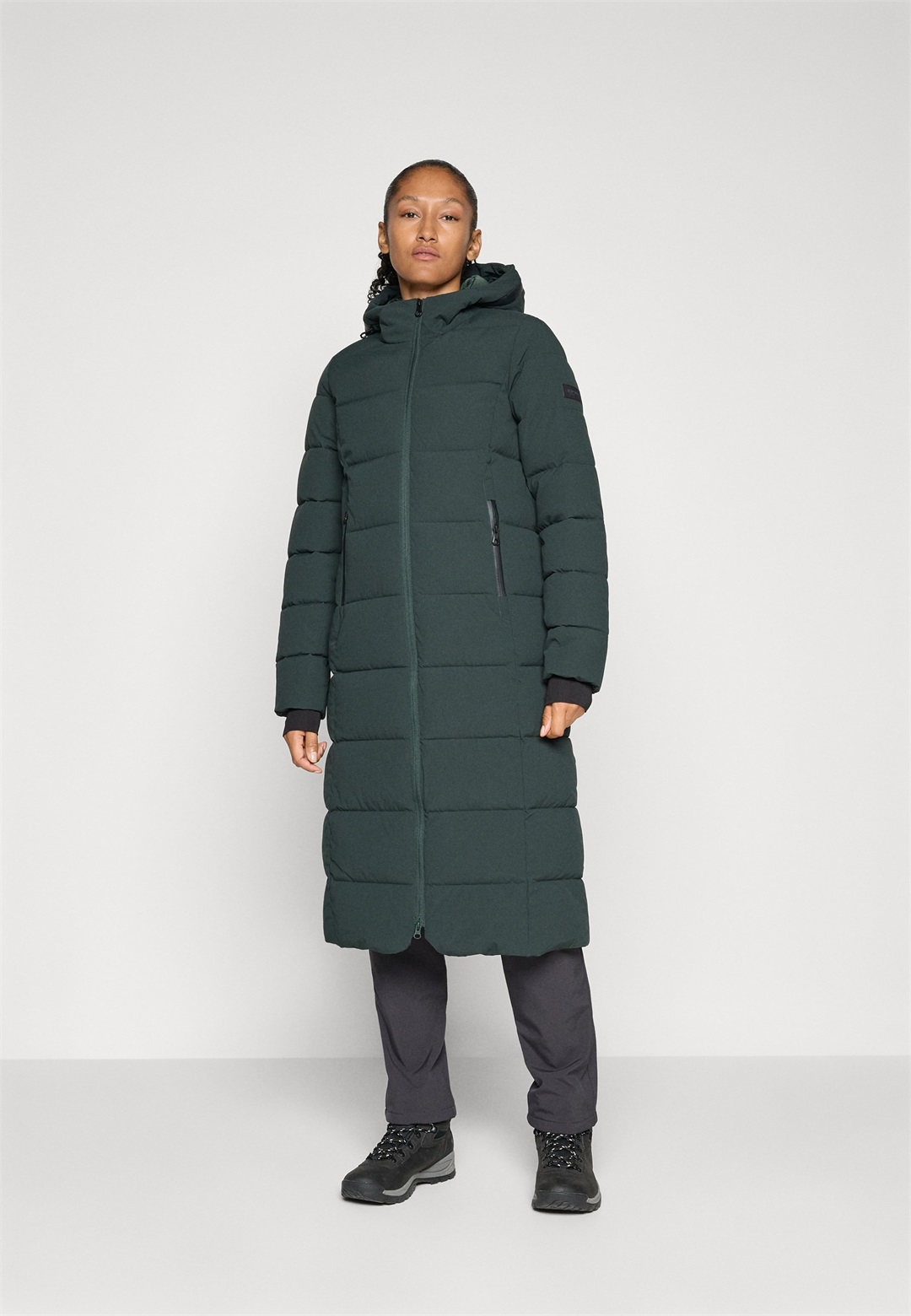 Icepeak BRILON - Wintermantel - dark green/dunkelgrün