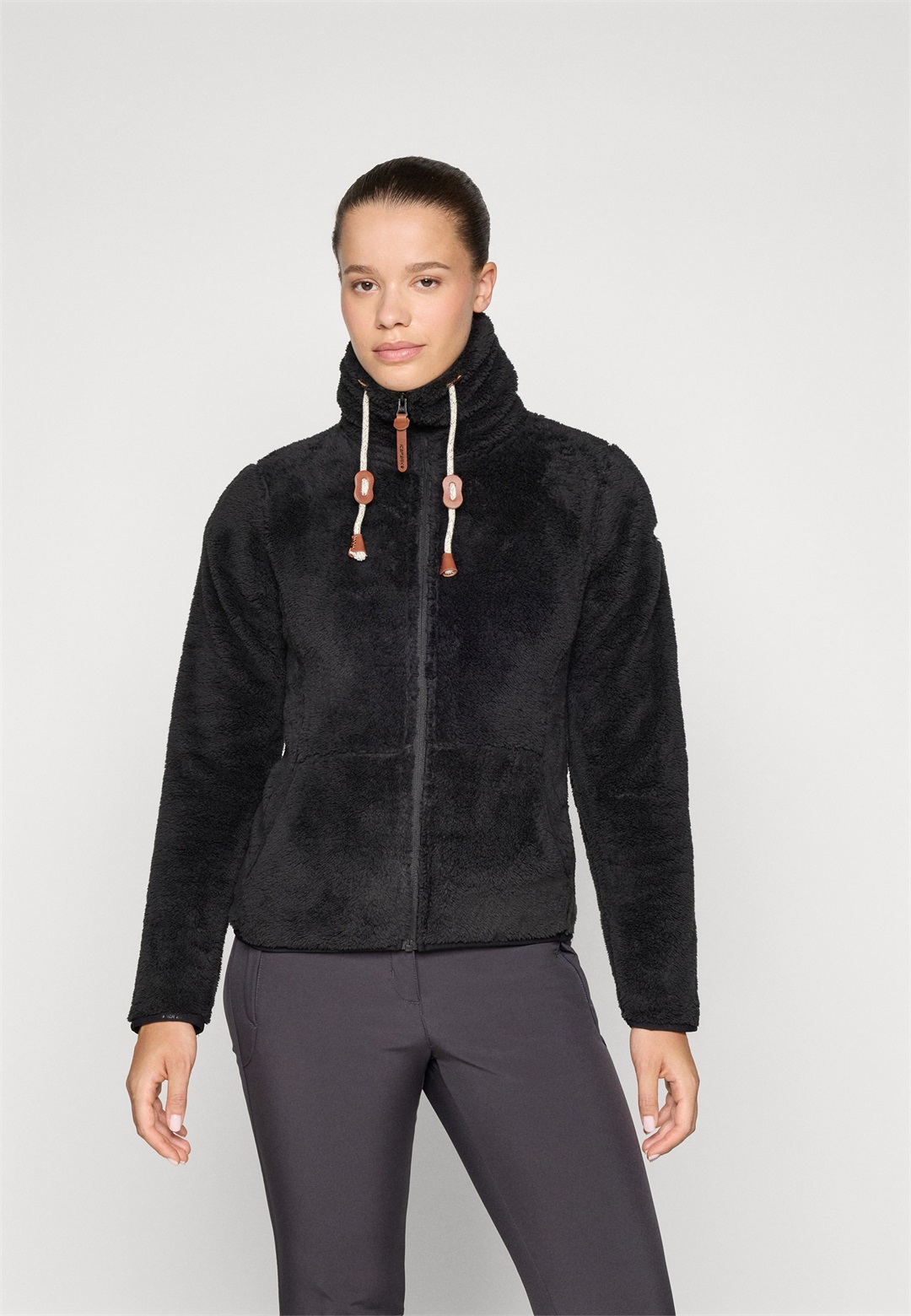 Icepeak COLONY - Fleecejacke - basic black/schwarz
