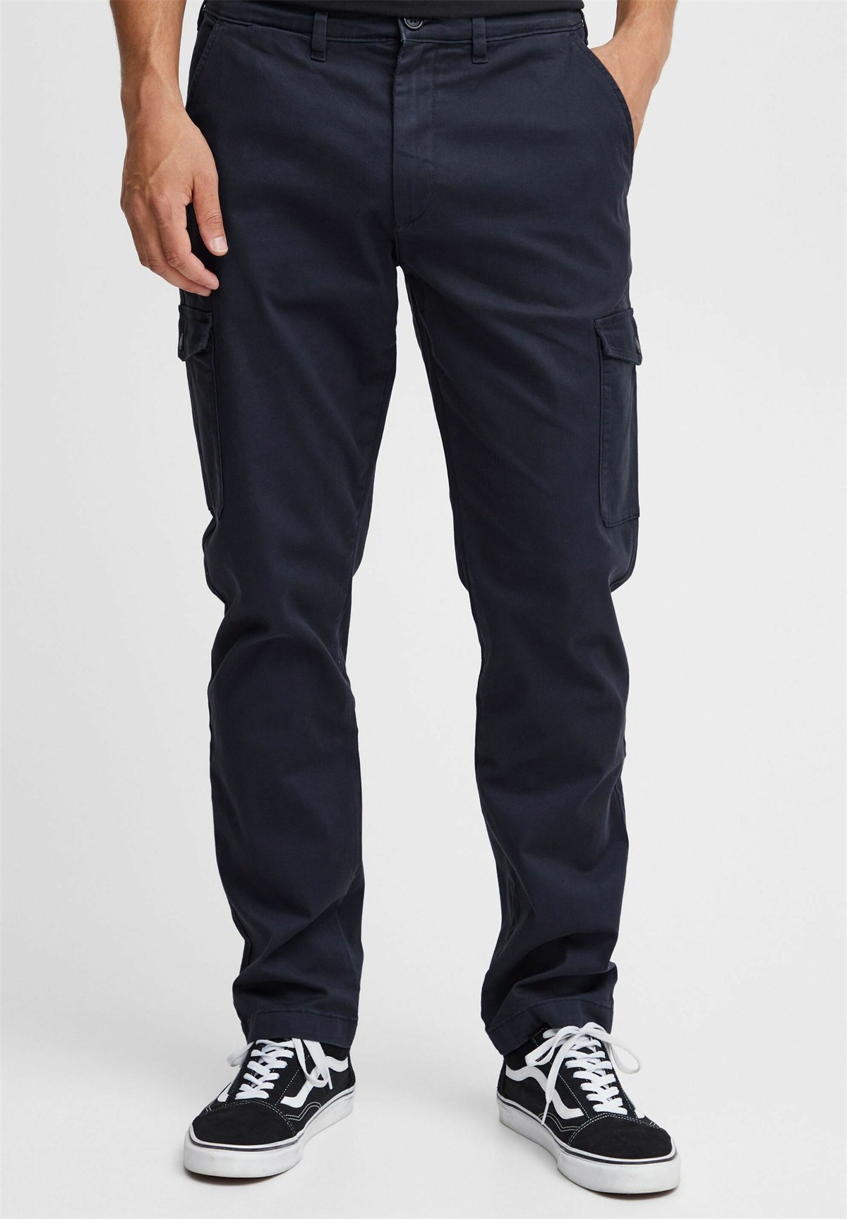 INDICODE JEANS IDBEEF - Cargohose - navy/dunkelblau