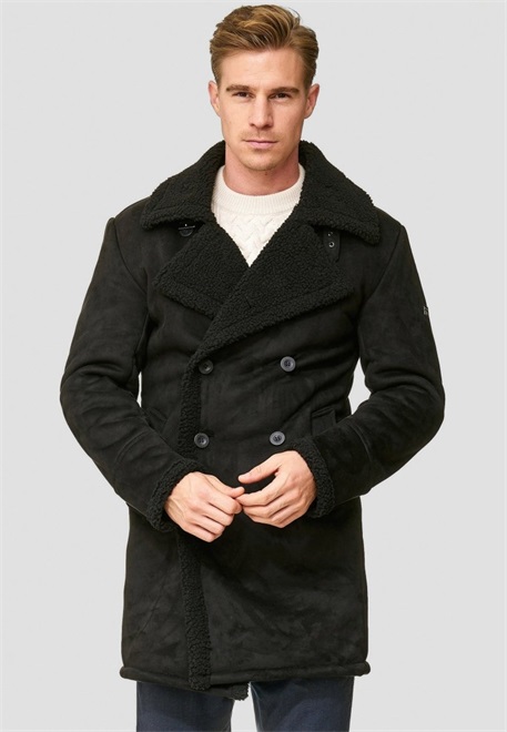 INDICODE JEANS BARLOW - Wintermantel - black/schwarz