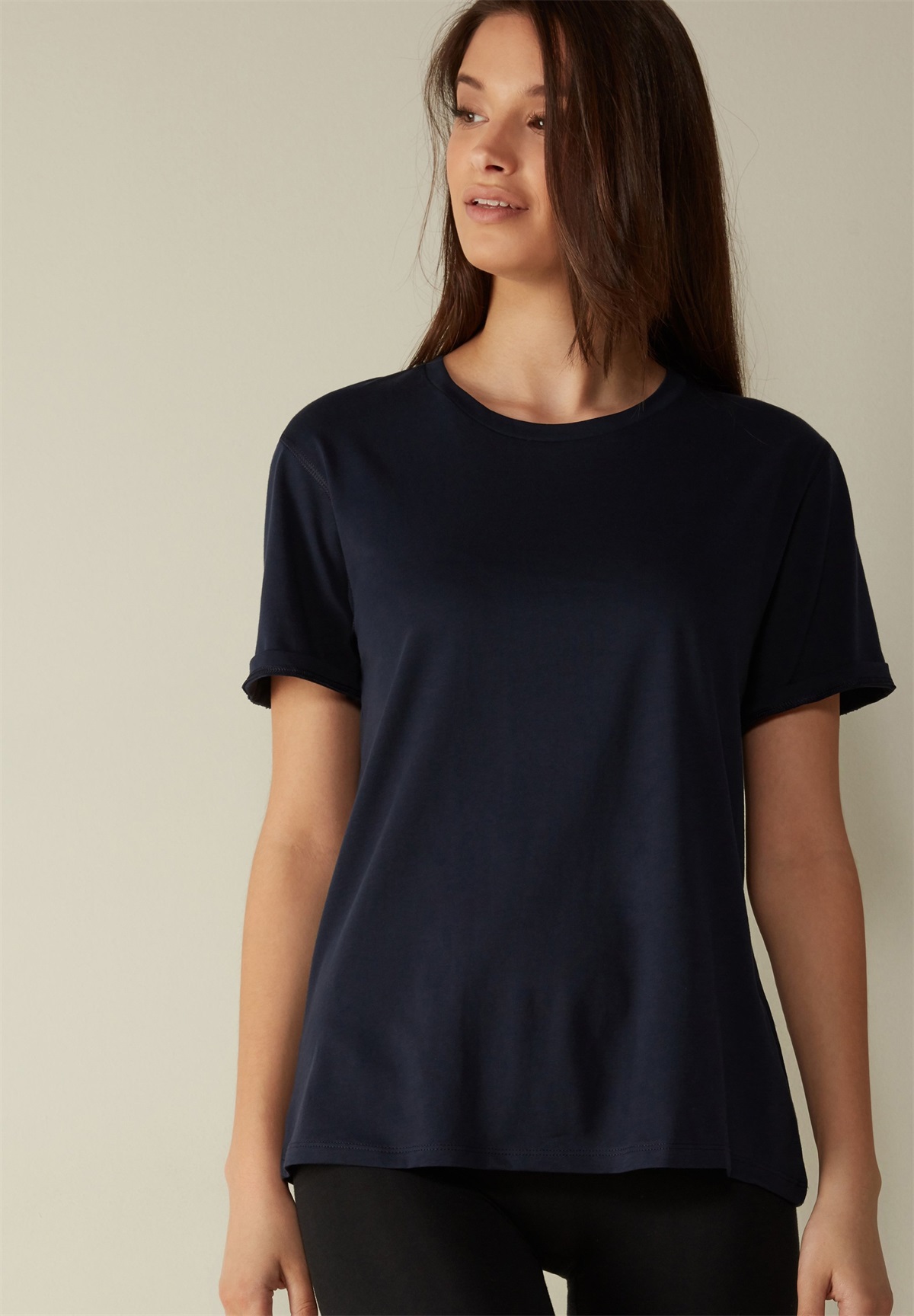 Intimissimi OVERSIZED - T-Shirt basic - blu intenso/dunkelblau