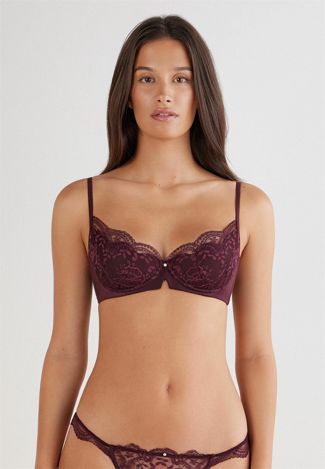 Intimissimi LA VIE EN - Bügel BH - burgundy/bordeaux