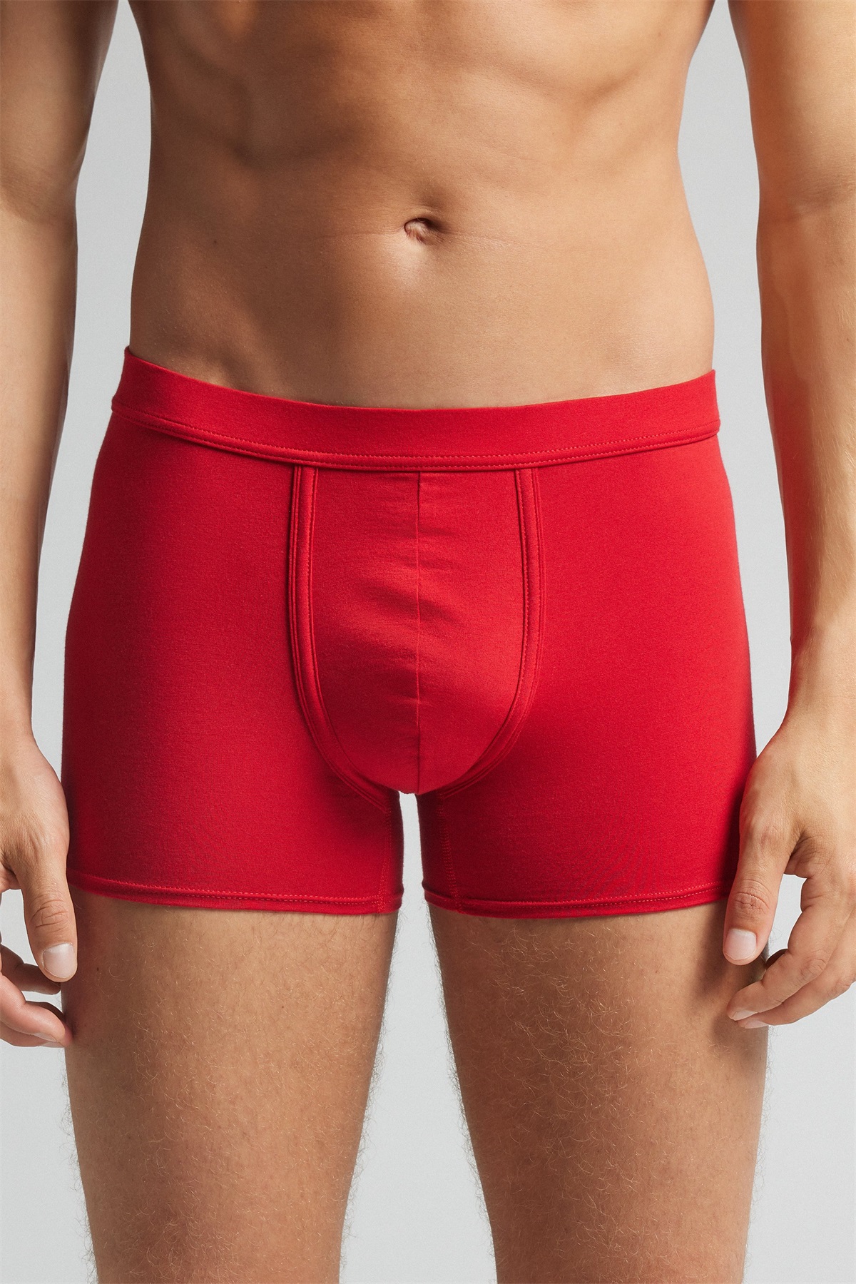 IUMAN Intimissimi Uomo AUS SUPIMA NATURAL FRESH - Boxer Briefs - red/rot
