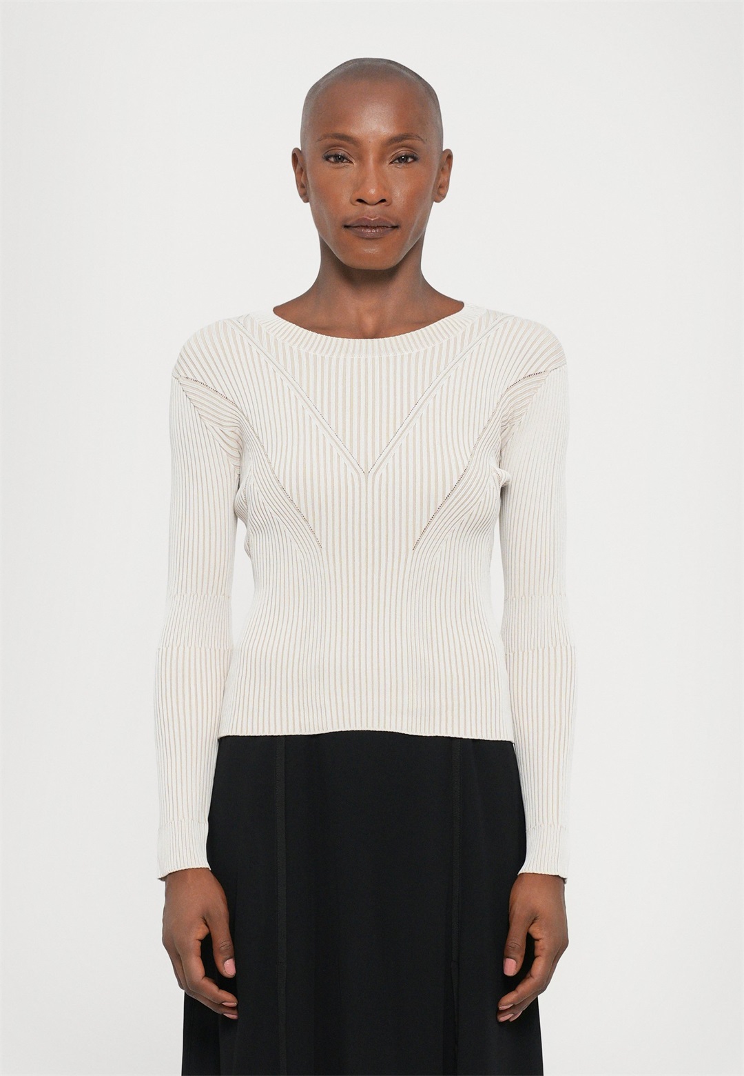 Iro CLEONA - Strickpullover - white/beige/offwhite